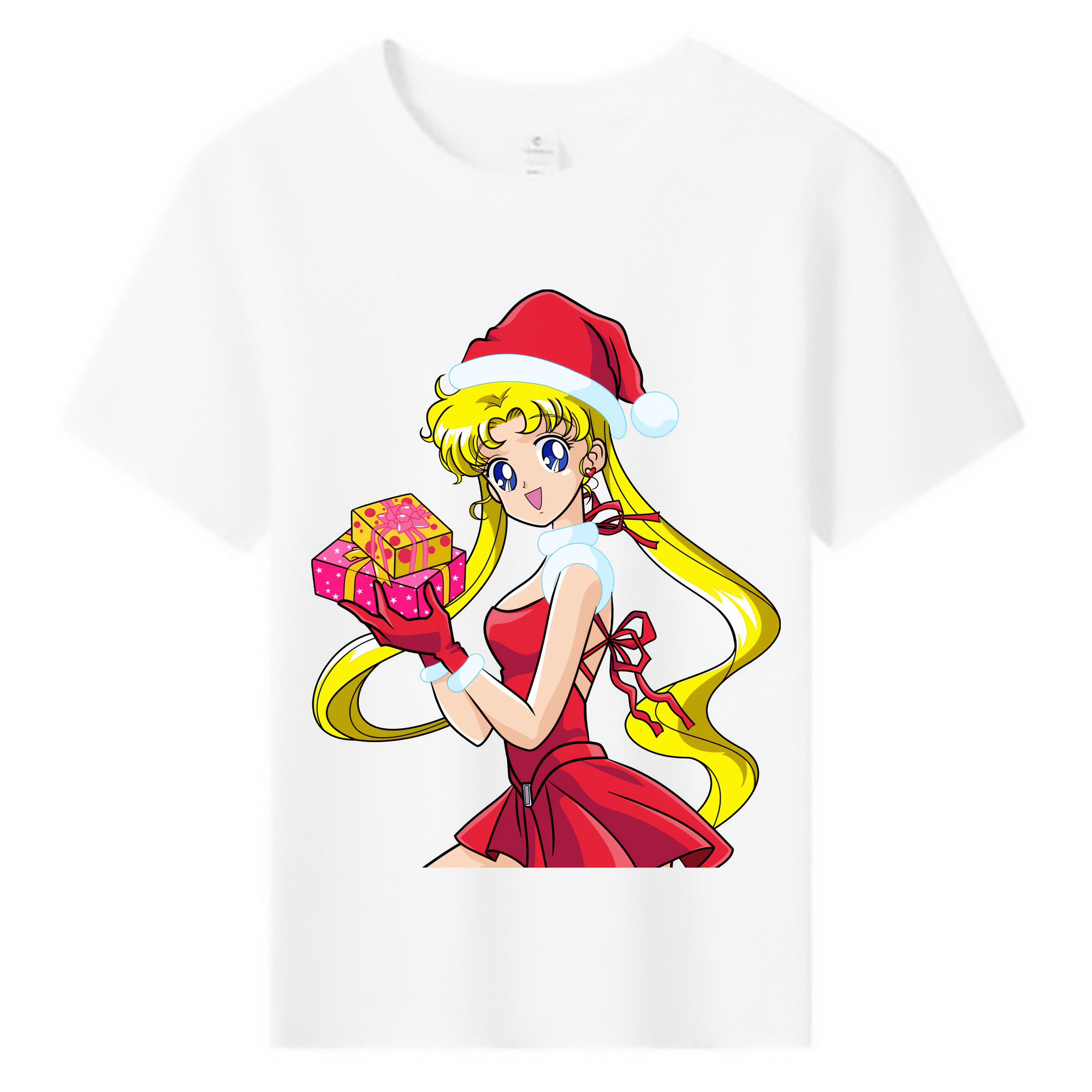（画像用） 美少女戦士セーラームーン 月野 うさぎ つきの うさぎ Sailor Moon Tsukino Usagi 綿100％キッズTシャツ（フロントプリント）