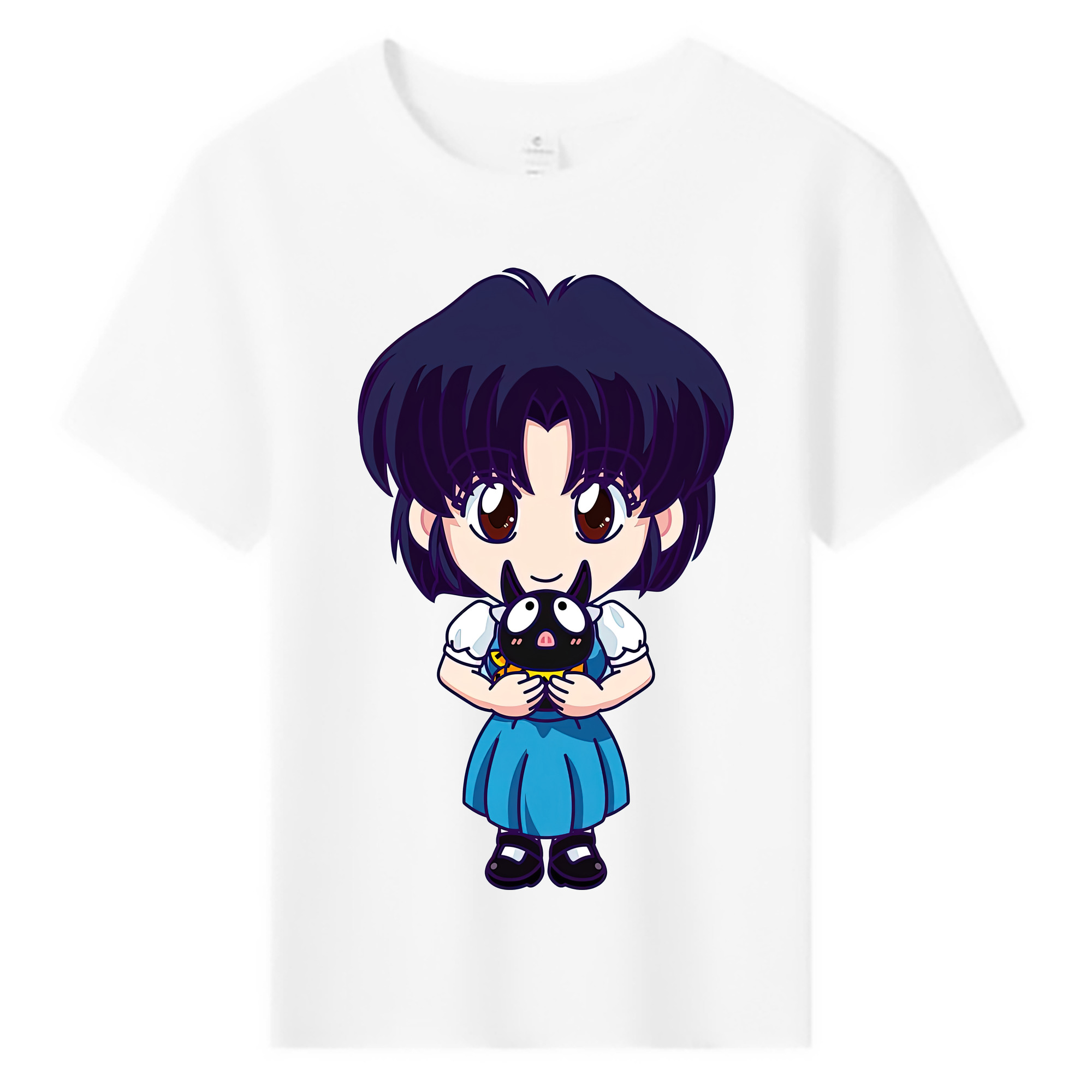 （画像用） 美少女戦士セーラームーン 水野 亜美 みずの あみ Sailor Moon Mizuno Ami 綿100％キッズTシャツ（フロントプリント）
