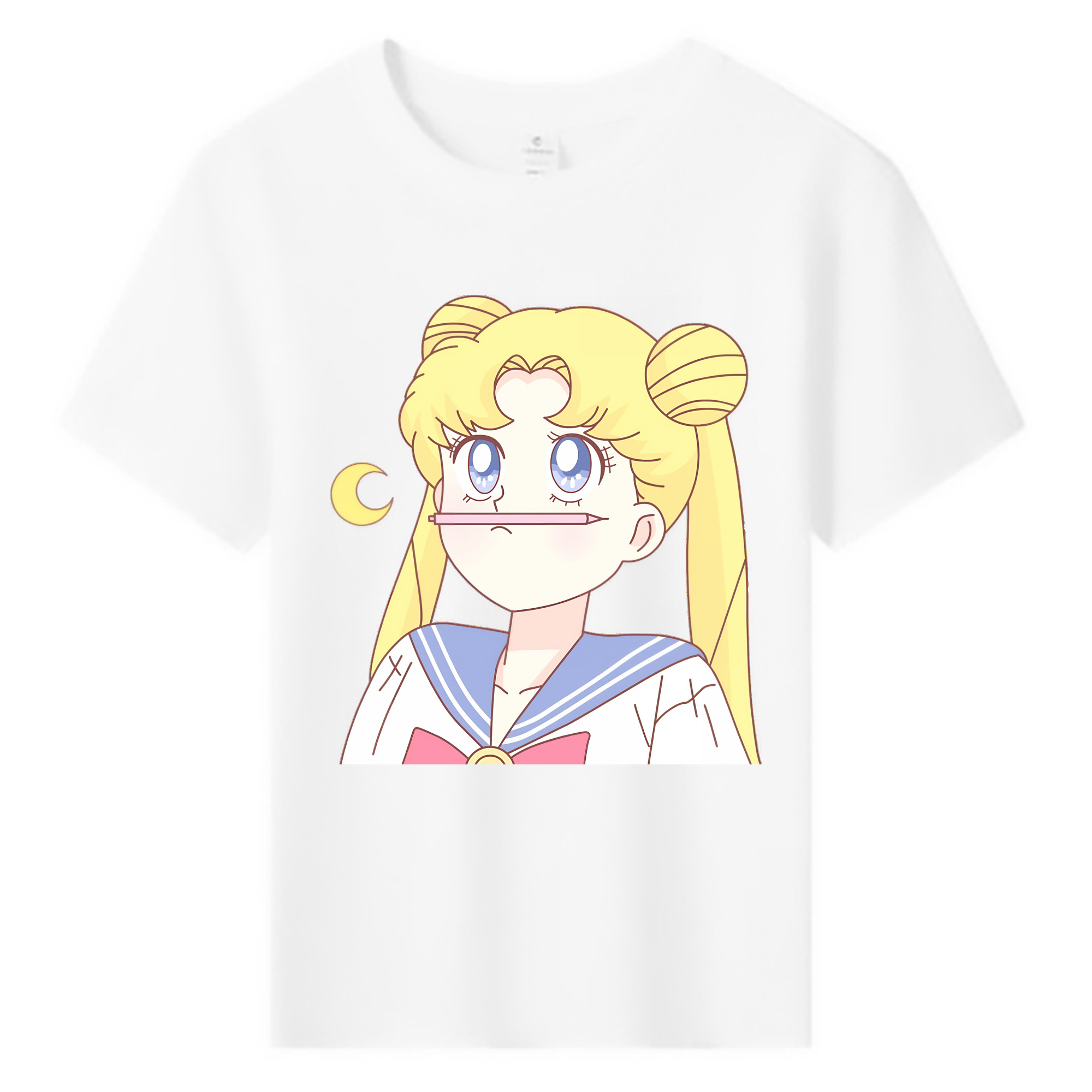 （画像用） 美少女戦士セーラームーン 愛野 美奈子 あいの みなこ Sailor Moon Aino Minako 綿100％キッズTシャツ（フロントプリント）