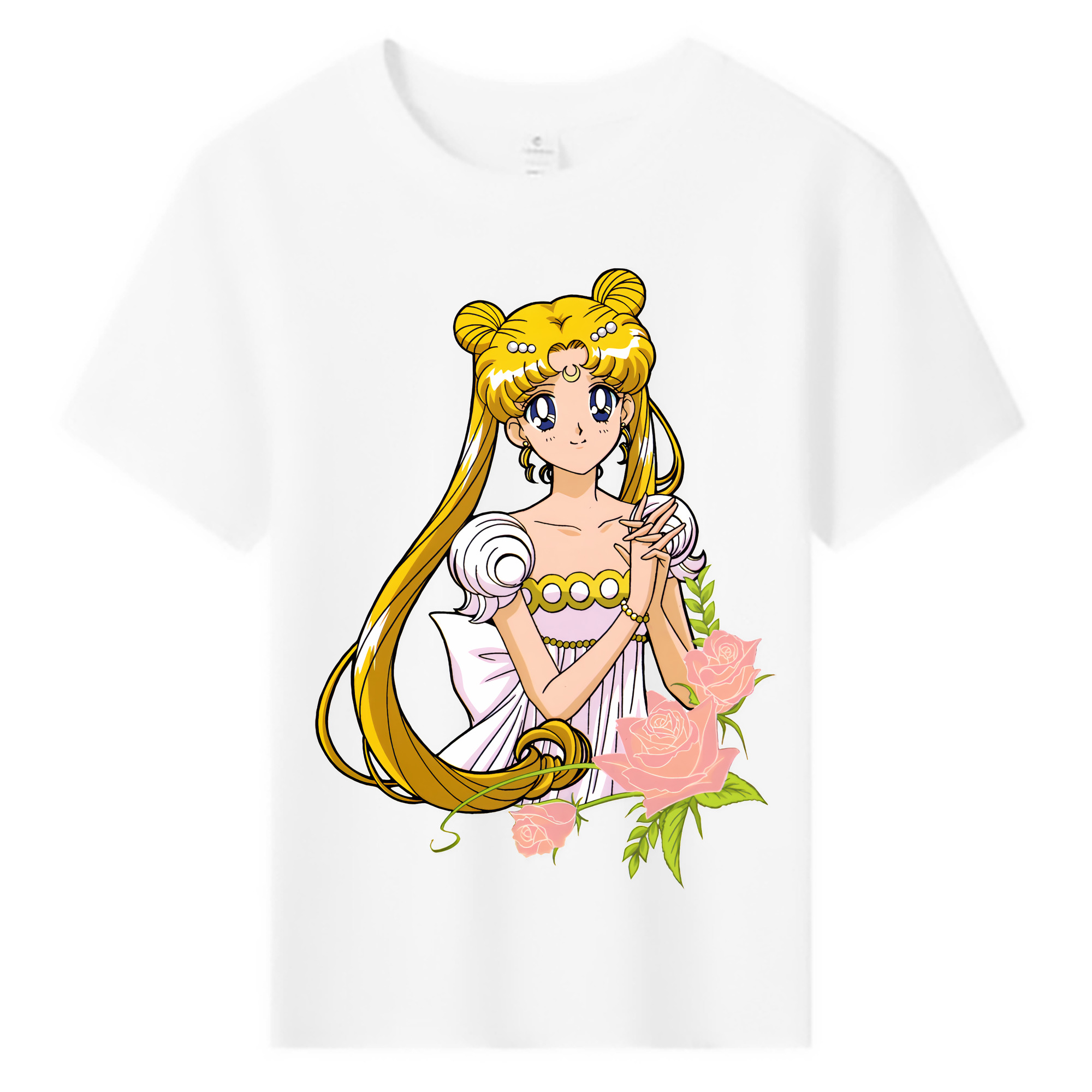 （画像用） 美少女戦士セーラームーン 愛野 美奈子 あいの みなこ Sailor Moon Aino Minako 綿100％キッズTシャツ（フロントプリント）
