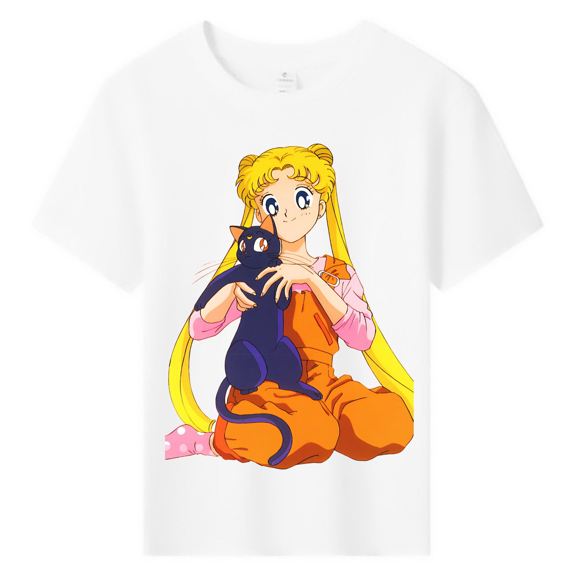（画像用） 美少女戦士セーラームーン 愛野 美奈子 あいの みなこ Sailor Moon Aino Minako 綿100％キッズTシャツ（フロントプリント）