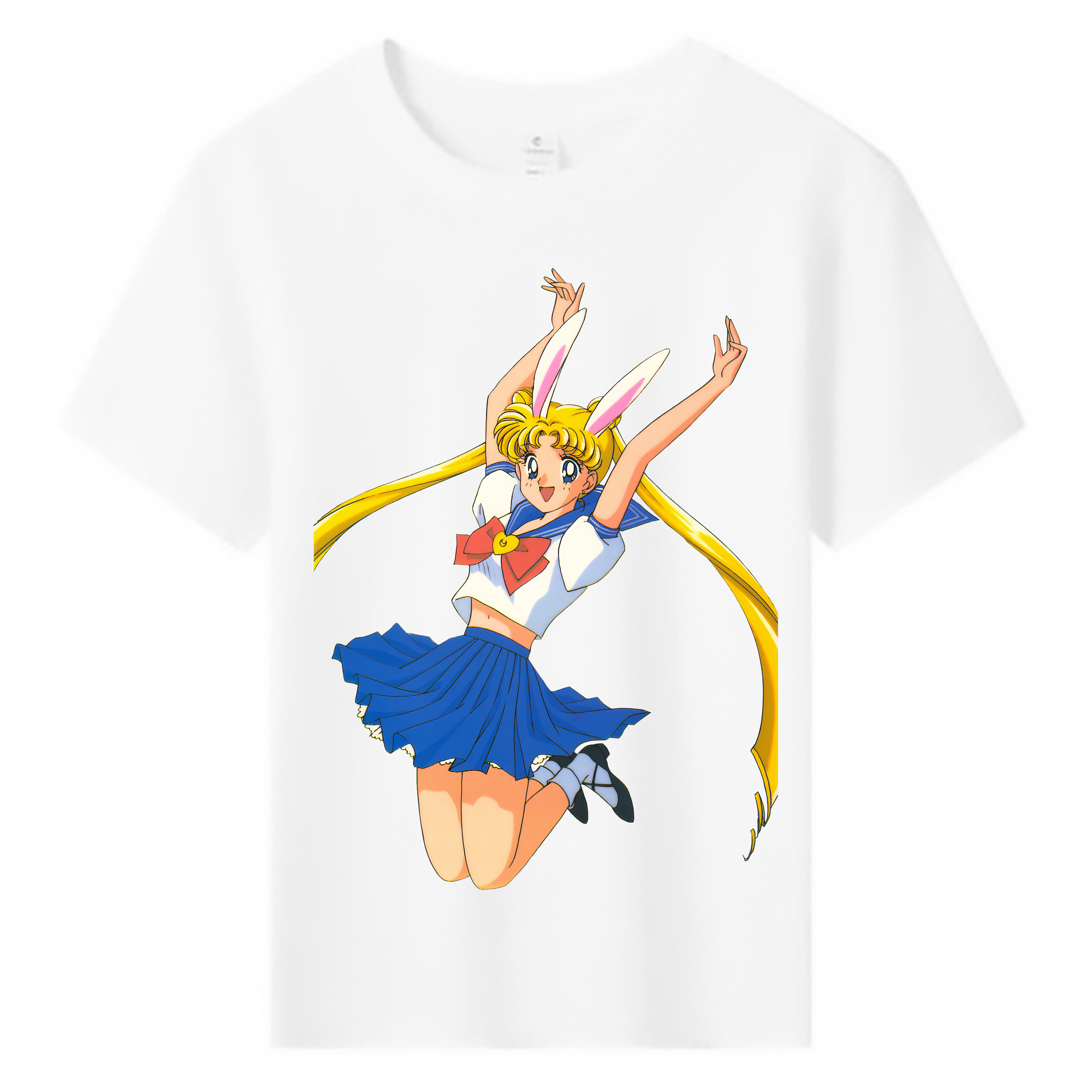 （画像用） 美少女戦士セーラームーン 愛野 美奈子 あいの みなこ Sailor Moon Aino Minako 綿100％キッズTシャツ（フロントプリント）