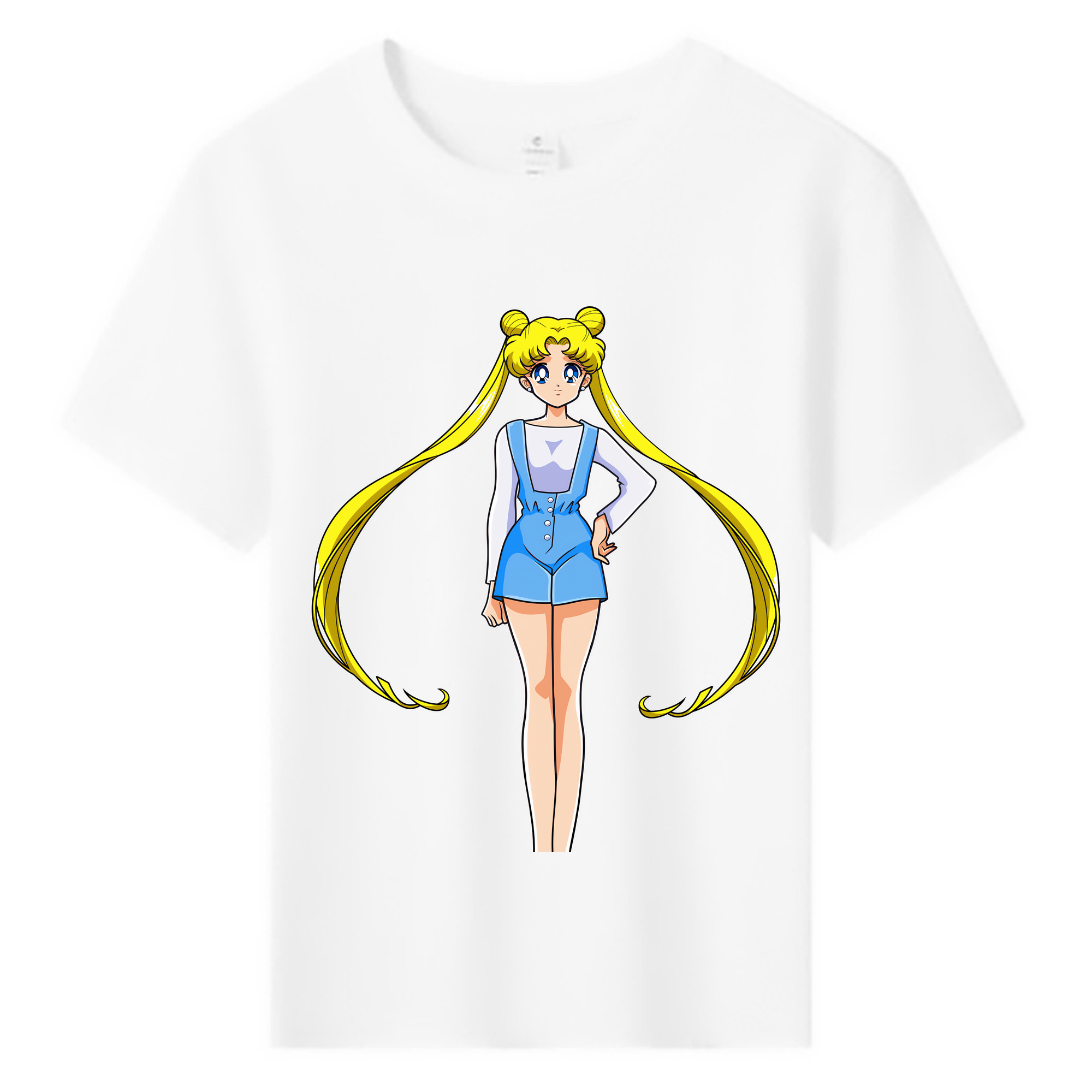 （画像用） 美少女戦士セーラームーン 愛野 美奈子 あいの みなこ Sailor Moon Aino Minako 綿100％キッズTシャツ（フロントプリント）