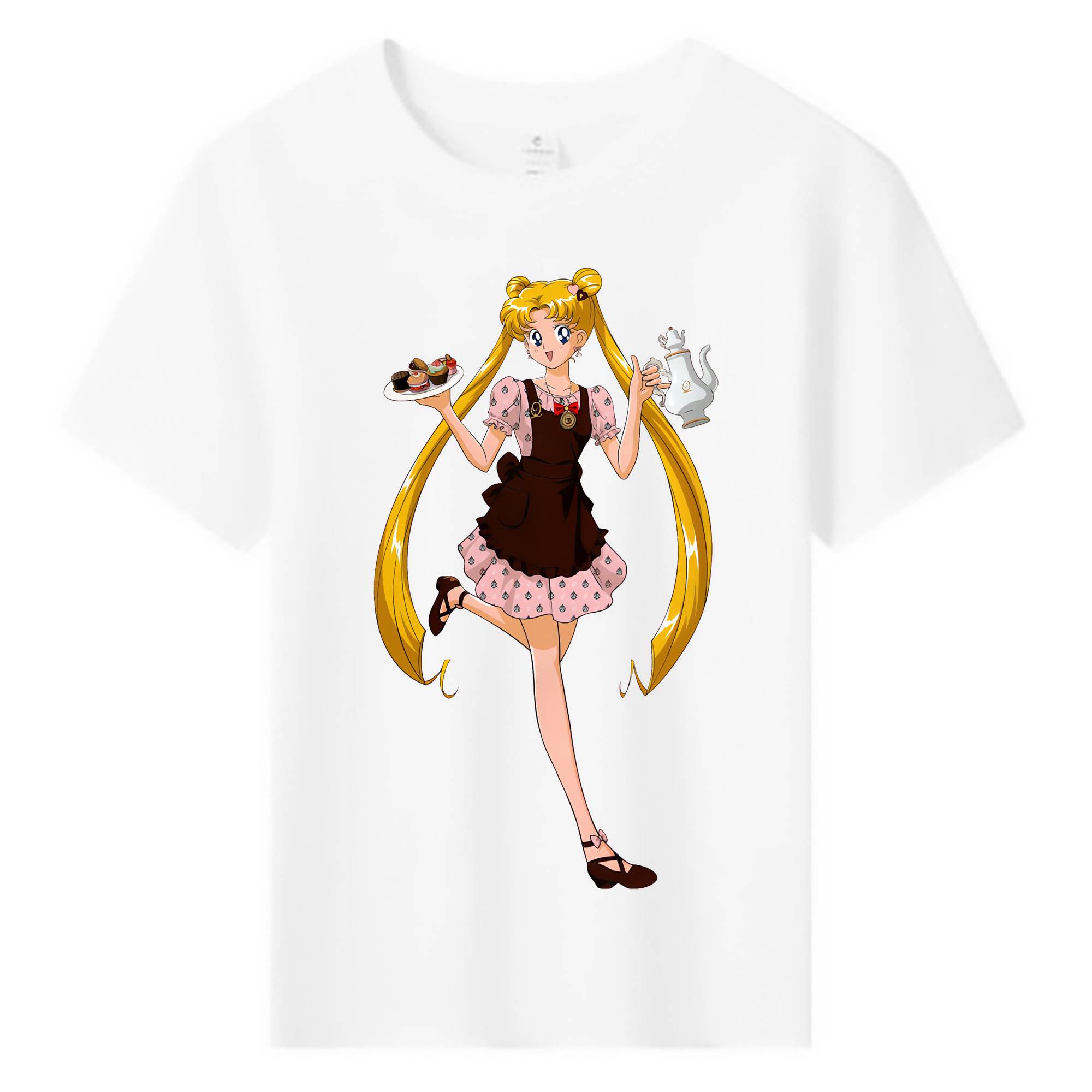 （画像用） 美少女戦士セーラームーン 愛野 美奈子 あいの みなこ Sailor Moon Aino Minako 綿100％キッズTシャツ（フロントプリント）