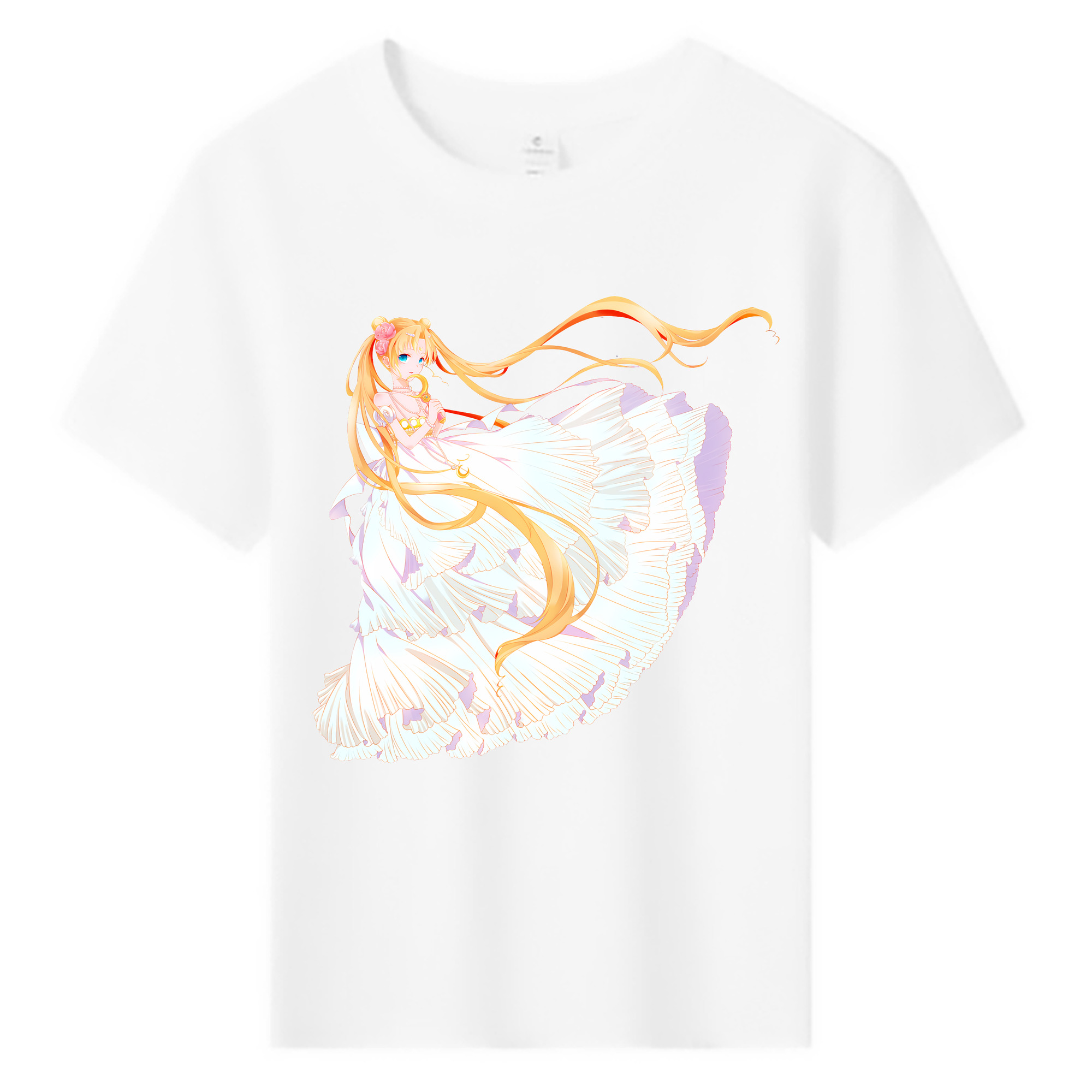 （画像用） 美少女戦士セーラームーン 愛野 美奈子 あいの みなこ Sailor Moon Aino Minako 綿100％キッズTシャツ（フロントプリント）