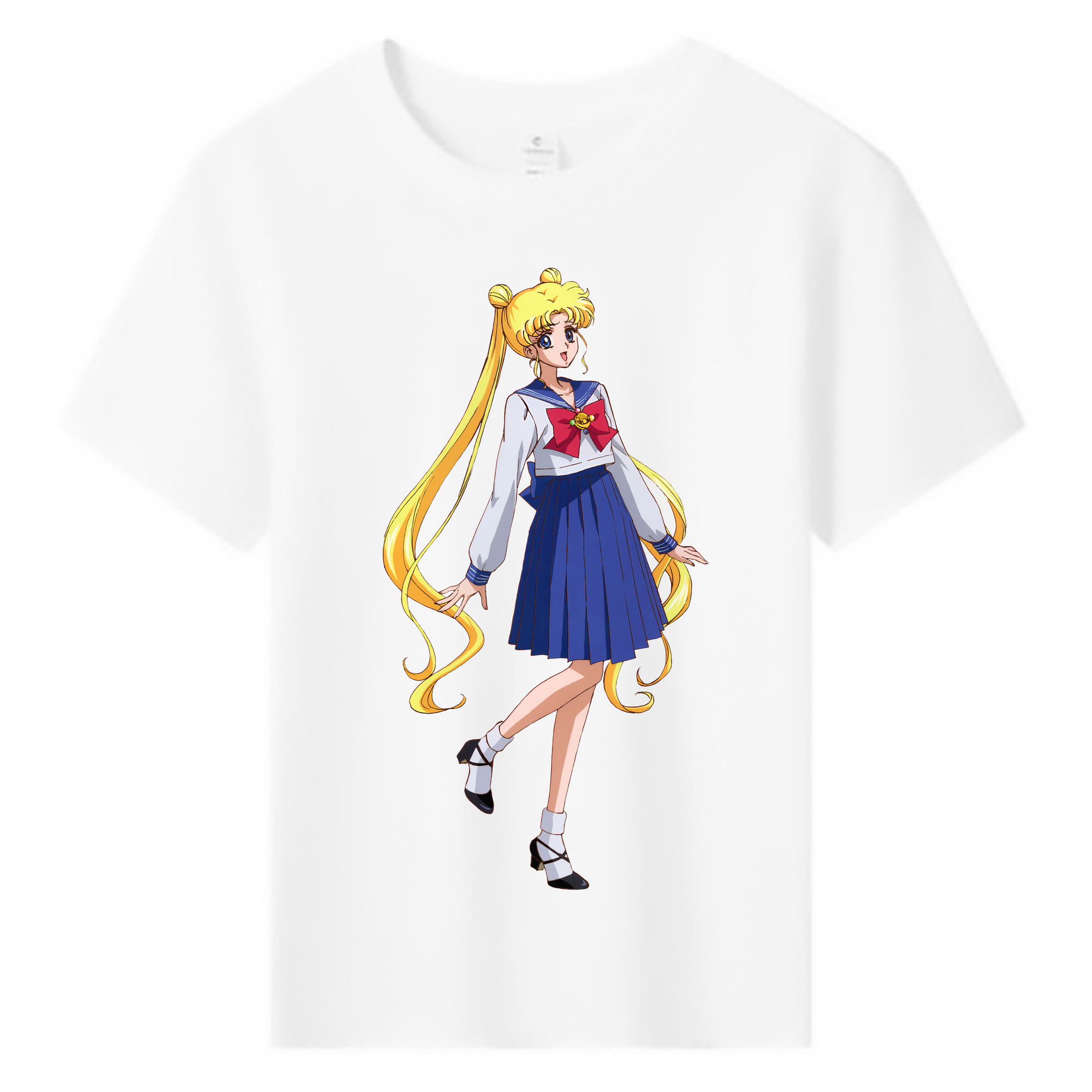 （画像用） 美少女戦士セーラームーン 愛野 美奈子 あいの みなこ Sailor Moon Aino Minako 綿100％キッズTシャツ（フロントプリント）