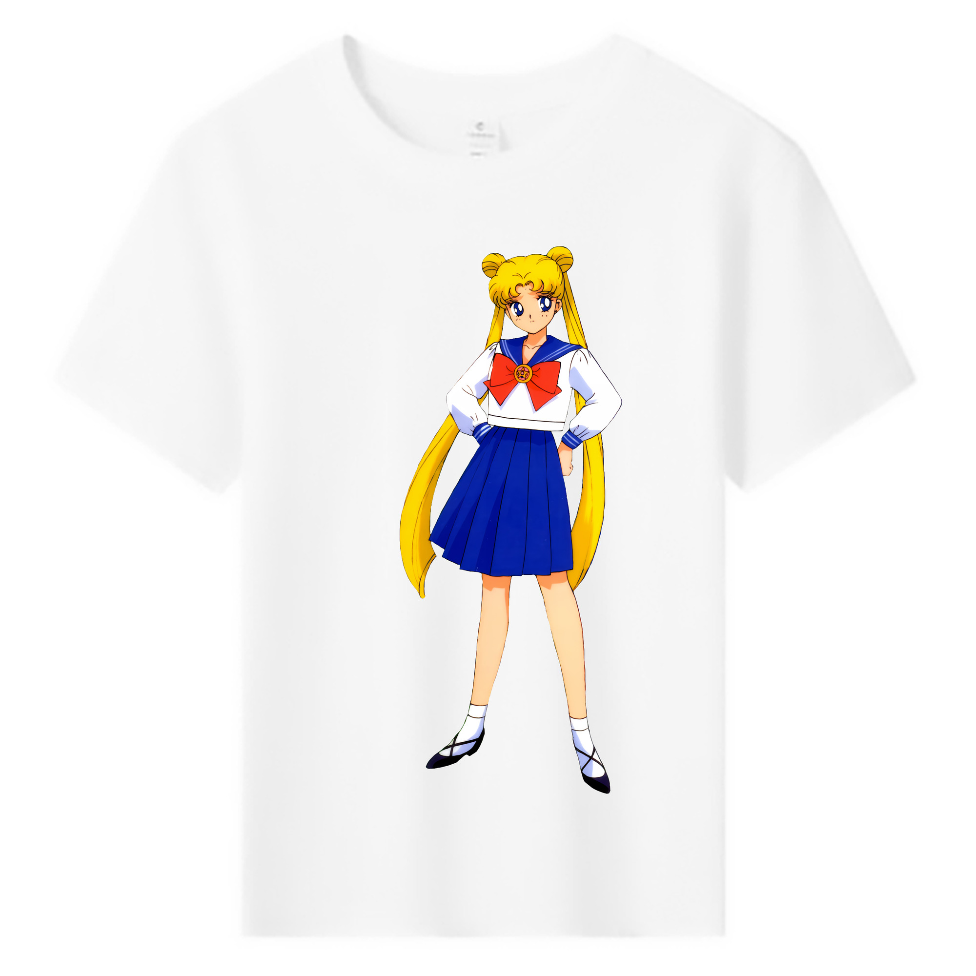 （画像用） 美少女戦士セーラームーン 愛野 美奈子 あいの みなこ Sailor Moon Aino Minako 綿100％キッズTシャツ（フロントプリント）