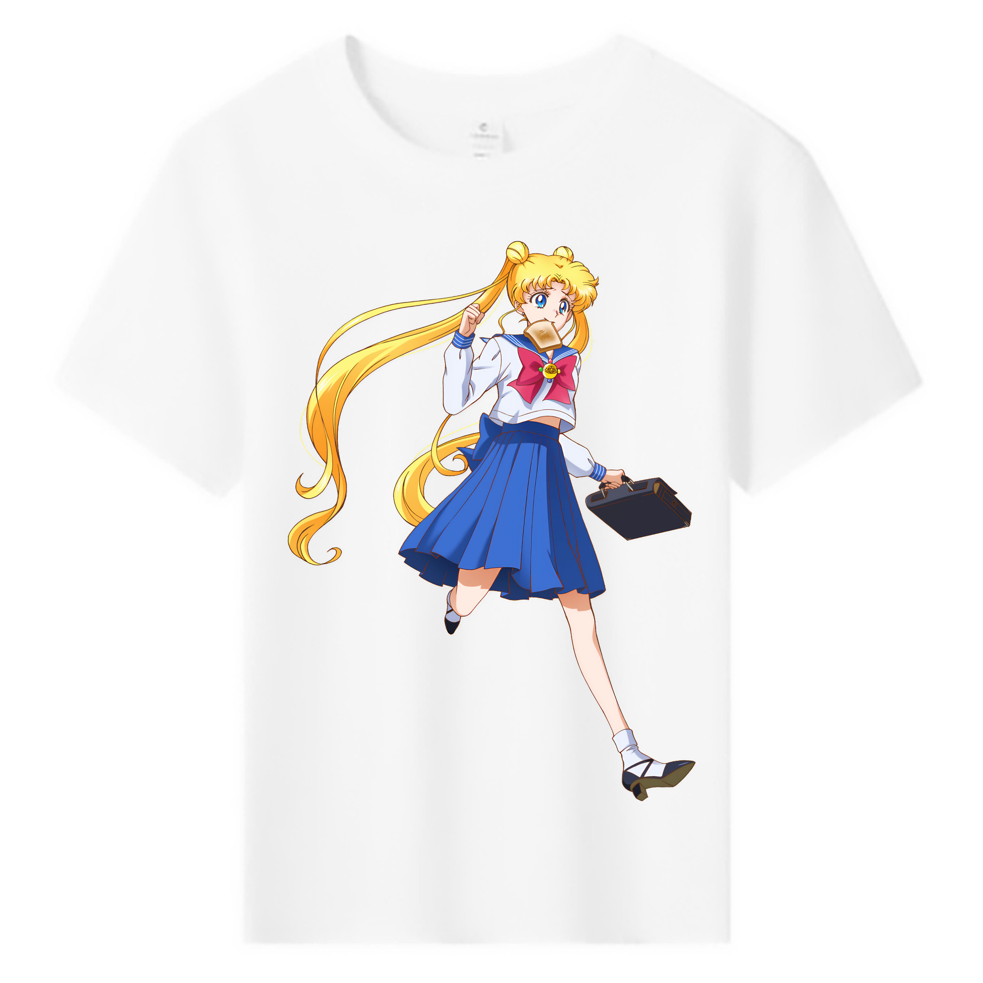 （画像用） 美少女戦士セーラームーン 愛野 美奈子 あいの みなこ Sailor Moon Aino Minako 綿100％キッズTシャツ（フロントプリント）