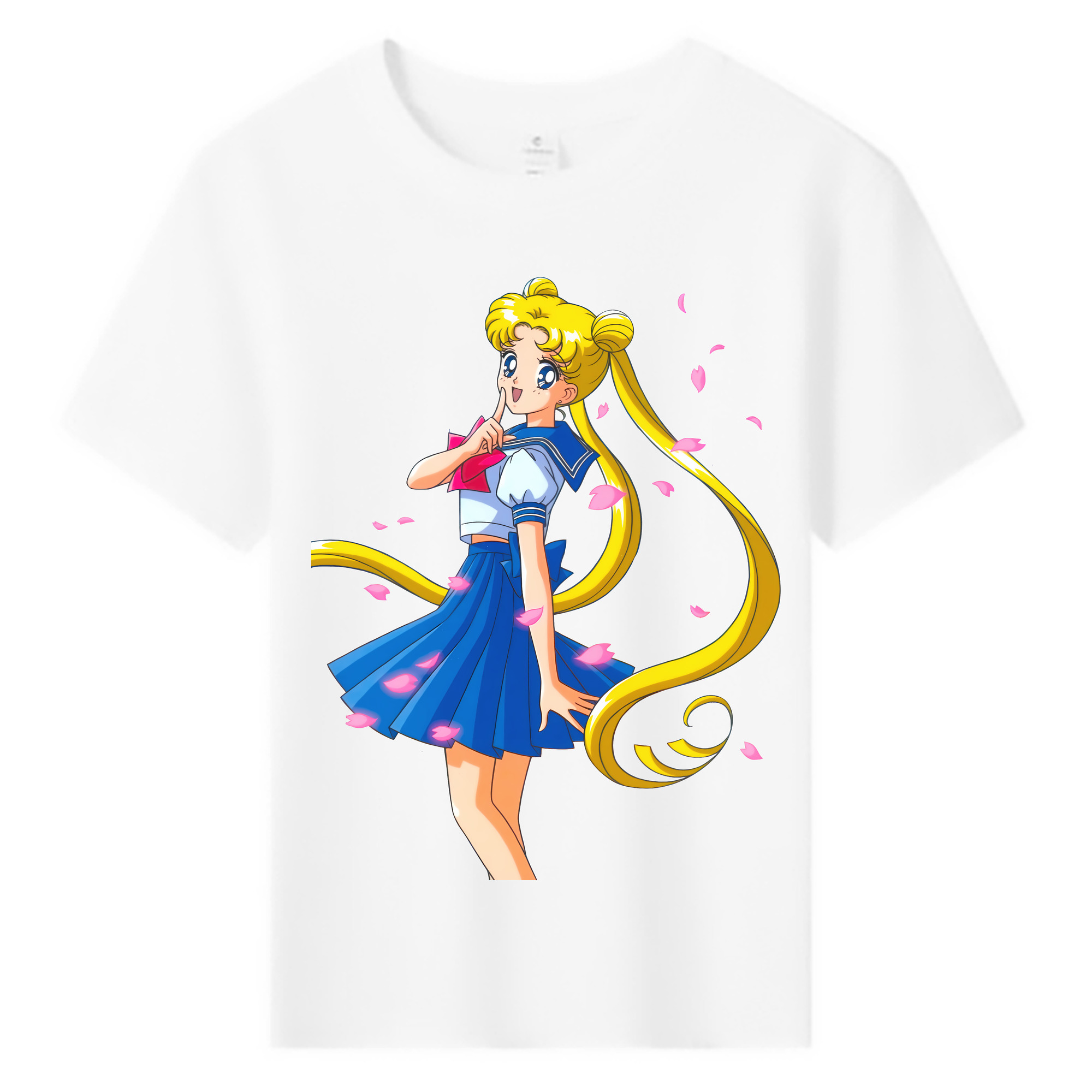 （画像用） 美少女戦士セーラームーン 愛野 美奈子 あいの みなこ Sailor Moon Aino Minako 綿100％キッズTシャツ（フロントプリント）