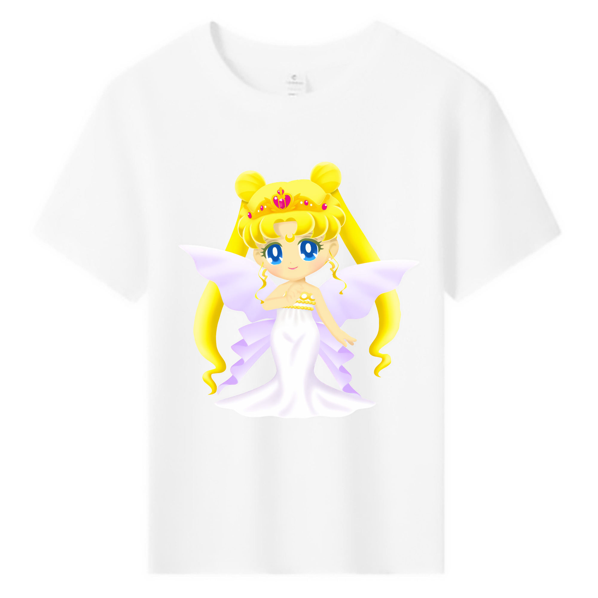 （画像用） 美少女戦士セーラームーン 愛野 美奈子 あいの みなこ Sailor Moon Aino Minako 綿100％キッズTシャツ（フロントプリント）