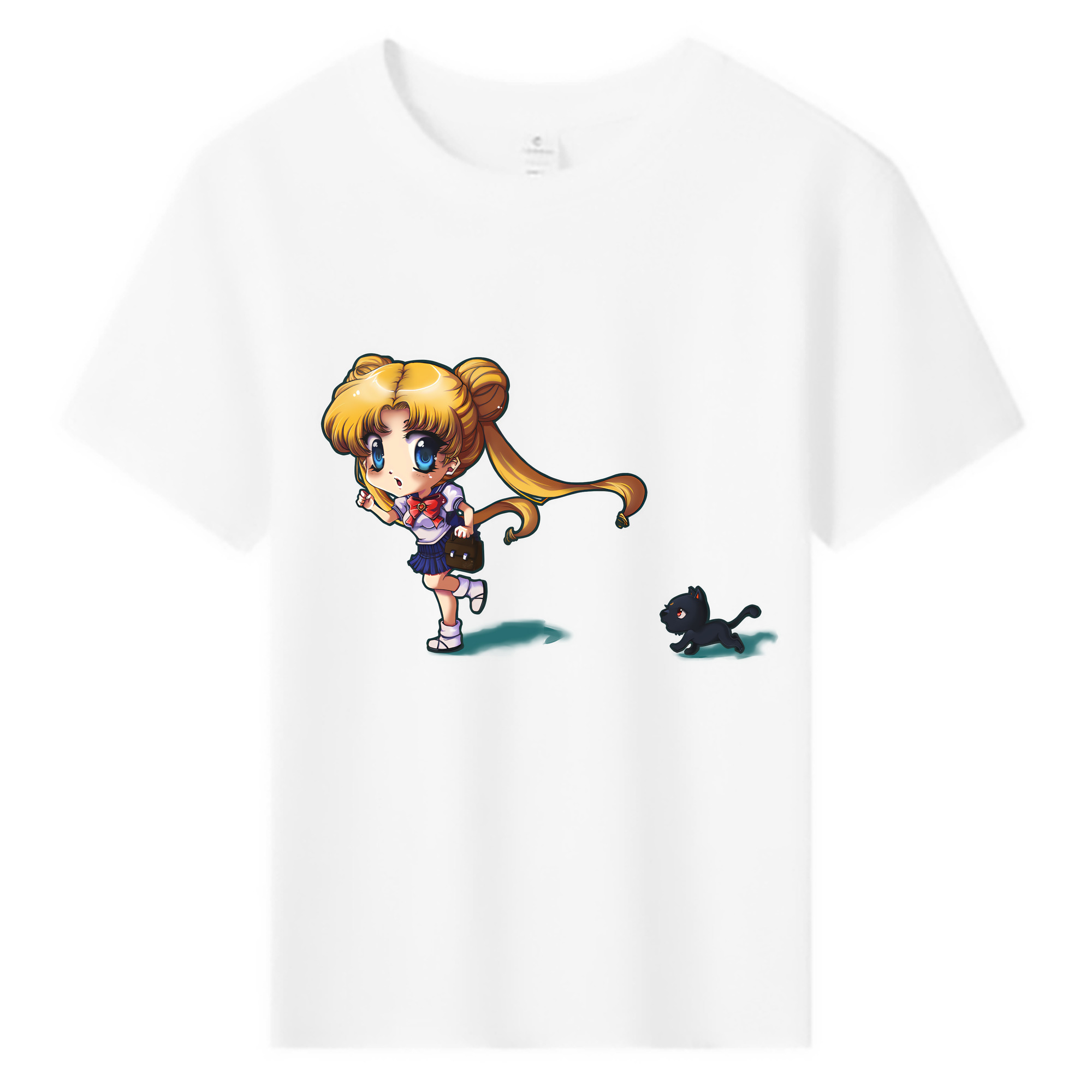 （画像用） 美少女戦士セーラームーン 愛野 美奈子 あいの みなこ Sailor Moon Aino Minako 綿100％キッズTシャツ（フロントプリント）