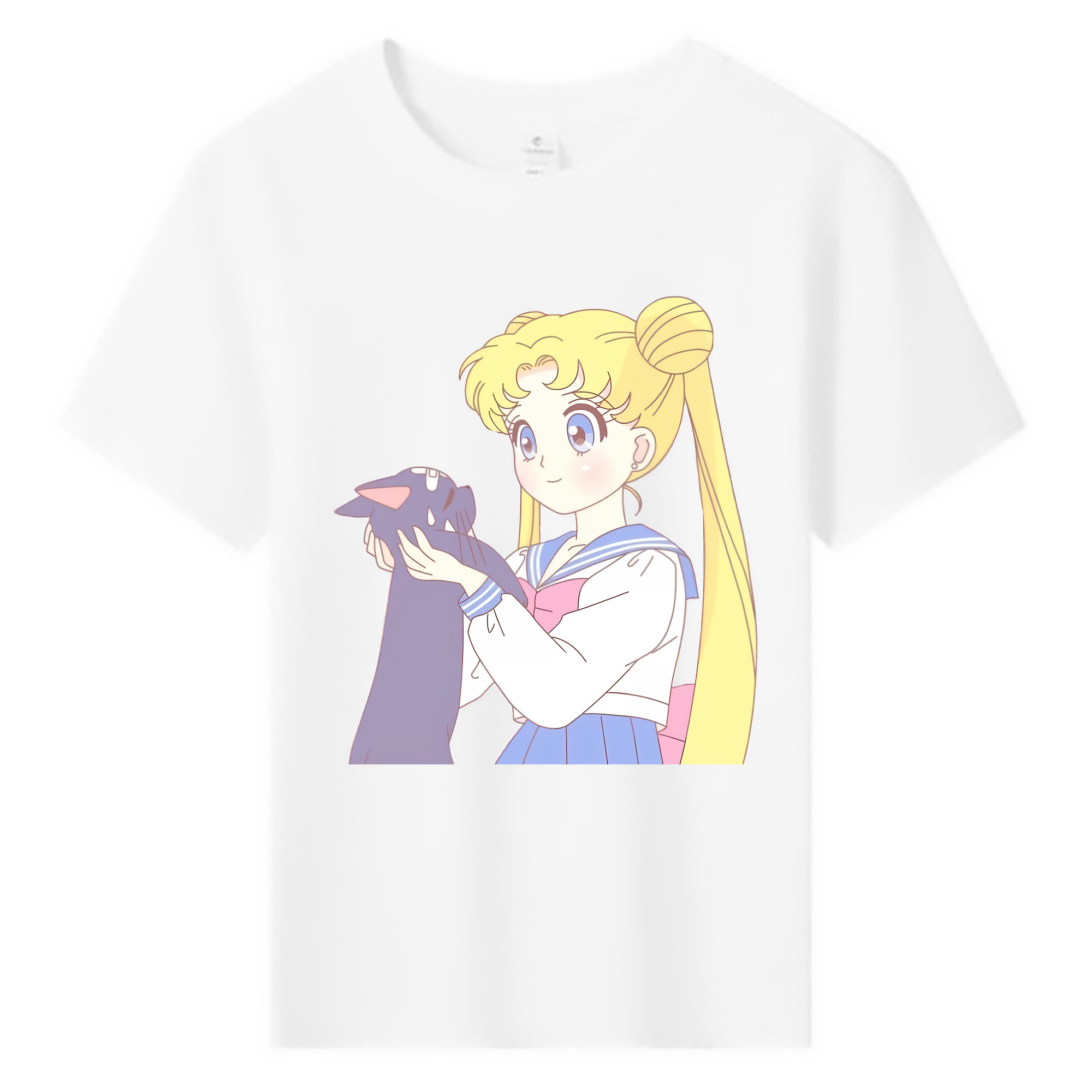 （画像用） 美少女戦士セーラームーン 愛野 美奈子 あいの みなこ Sailor Moon Aino Minako 綿100％キッズTシャツ（フロントプリント）