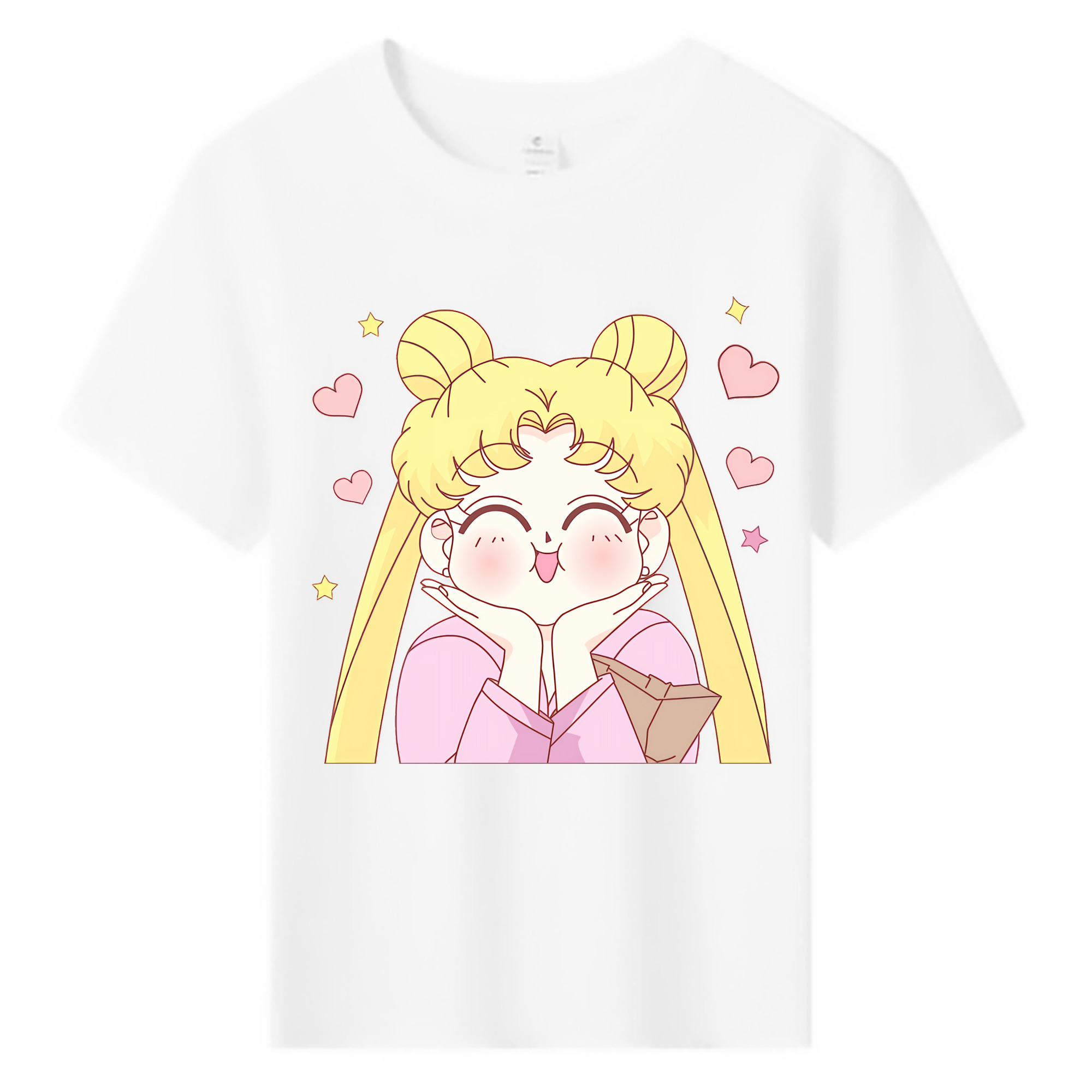 （画像用） 美少女戦士セーラームーン 愛野 美奈子 あいの みなこ Sailor Moon Aino Minako 綿100％キッズTシャツ（フロントプリント）