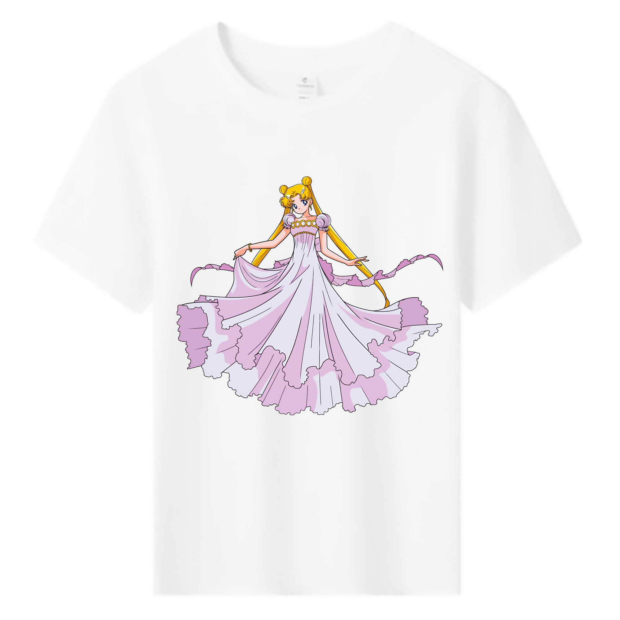 （画像用） 美少女戦士セーラームーン 愛野 美奈子 あいの みなこ Sailor Moon Aino Minako 綿100％キッズTシャツ（フロントプリント）