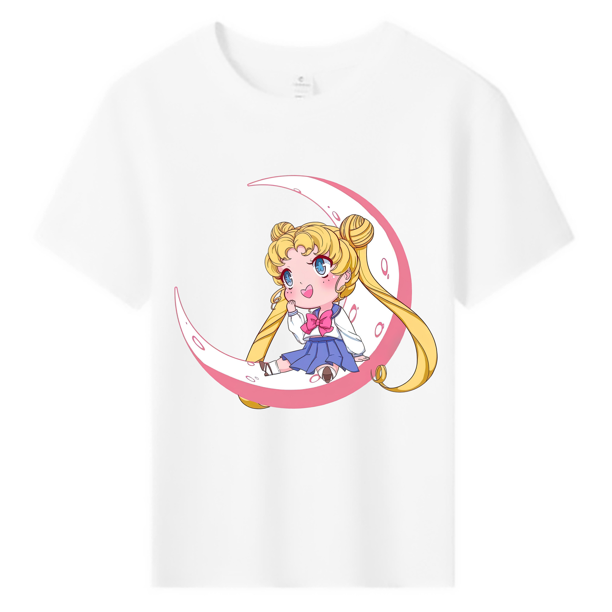 （画像用） 美少女戦士セーラームーン 愛野 美奈子 あいの みなこ Sailor Moon Aino Minako 綿100％キッズTシャツ（フロントプリント）