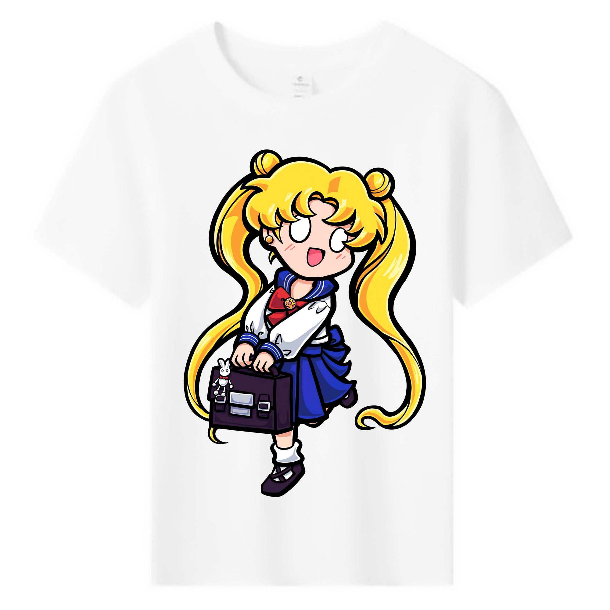 （画像用） 美少女戦士セーラームーン 愛野 美奈子 あいの みなこ Sailor Moon Aino Minako 綿100％キッズTシャツ（フロントプリント）