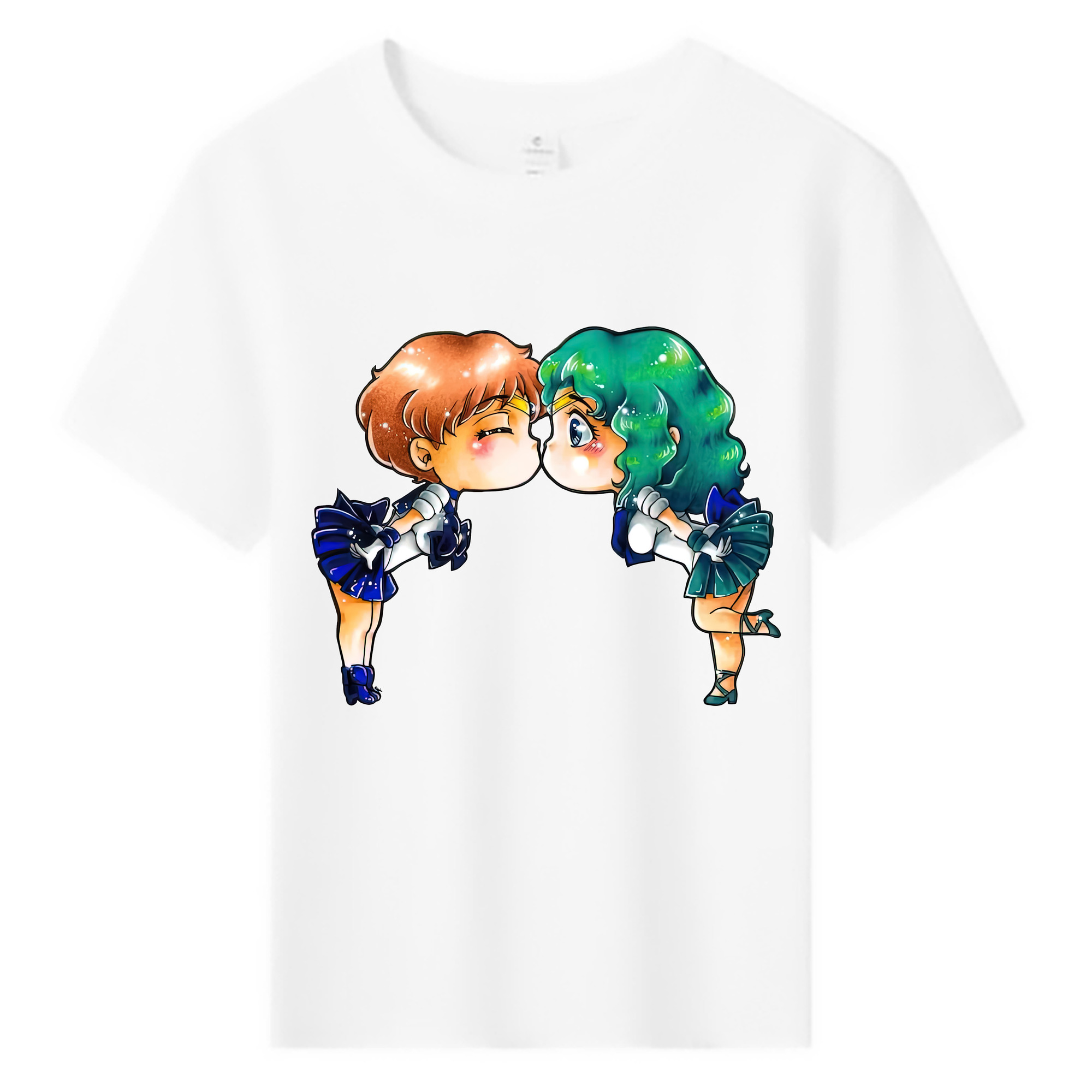 （画像用） 美少女戦士セーラームーン 天王はるか Sailor Moon Tenoh Haruka 綿100％キッズTシャツ（フロントプリント）