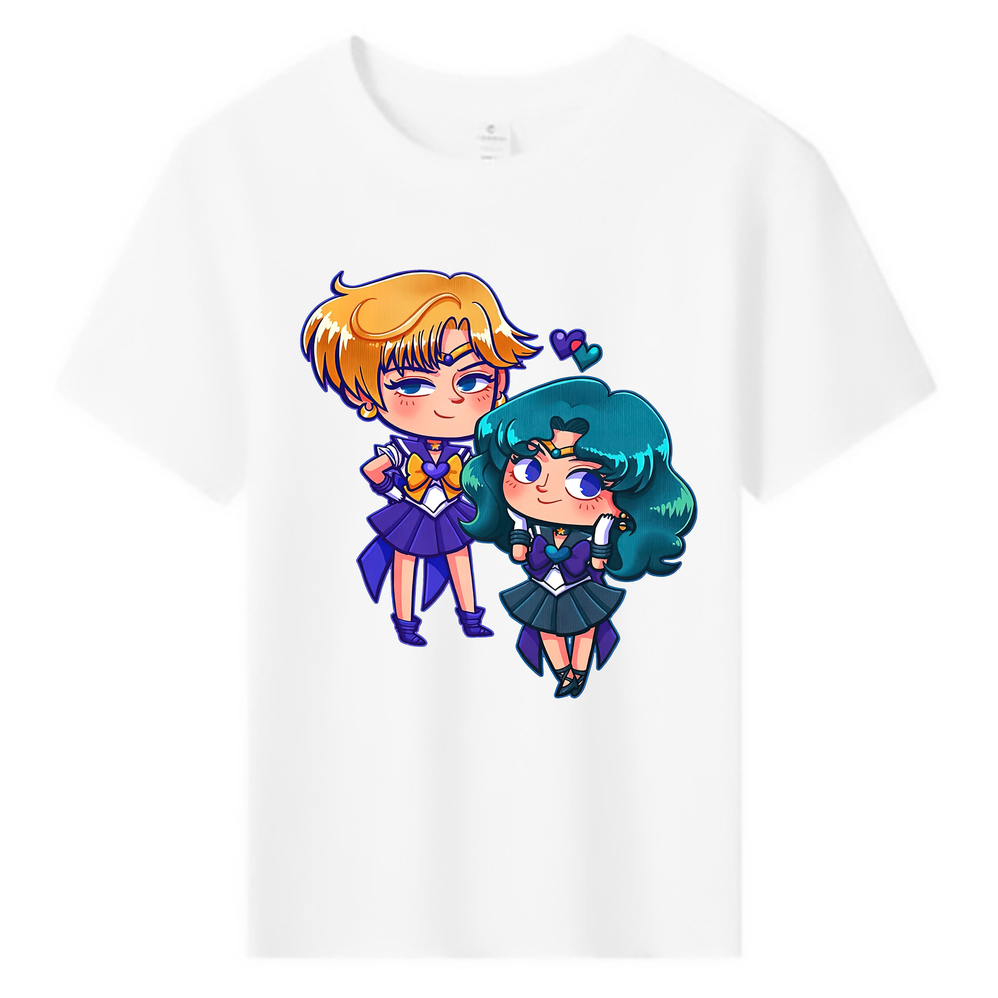 （画像用） 美少女戦士セーラームーン 天王はるか Sailor Moon Tenoh Haruka 綿100％キッズTシャツ（フロントプリント）