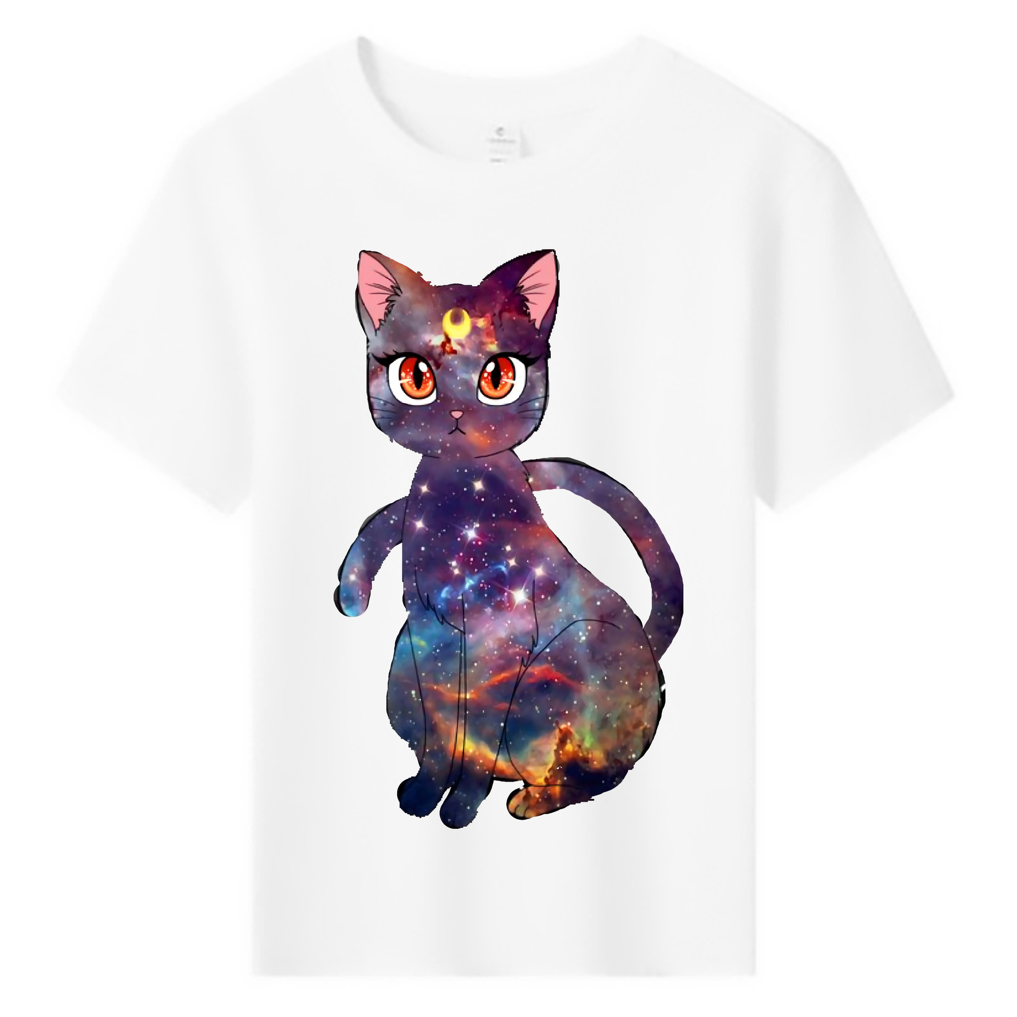 （画像用） 美少女戦士セーラームーン Sailor Moon 綿100％キッズTシャツ（フロントプリント）