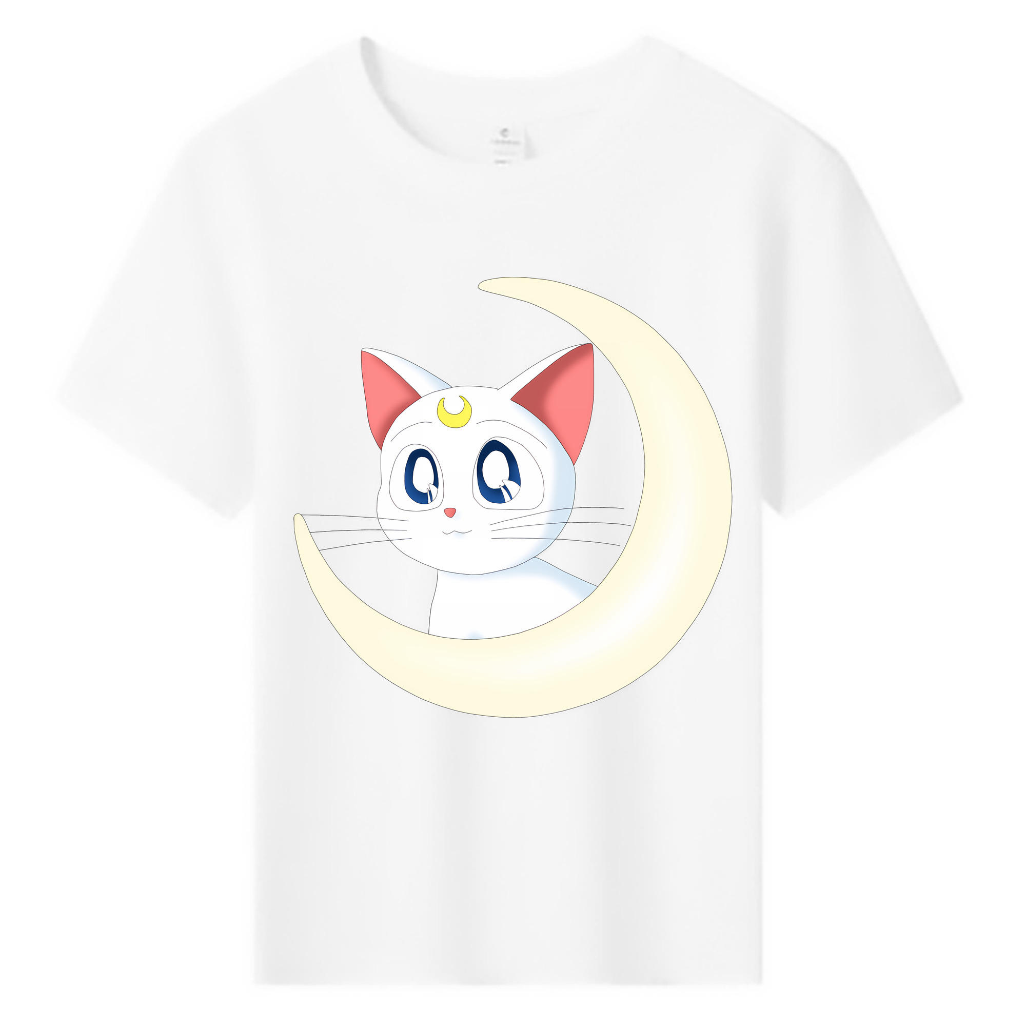 （画像用） 美少女戦士セーラームーン Sailor Moon 綿100％キッズTシャツ（フロントプリント）
