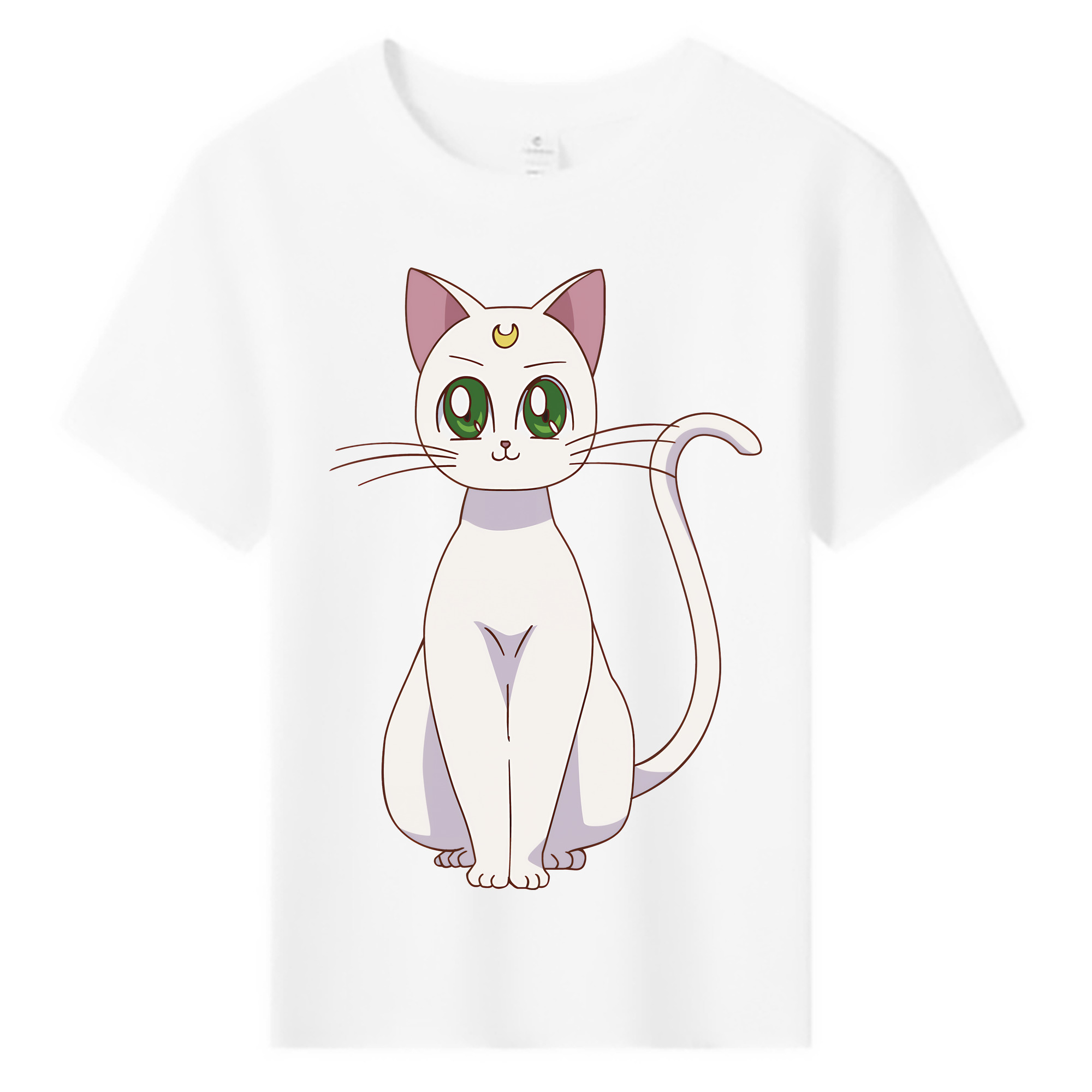 （画像用） 美少女戦士セーラームーン Sailor Moon 綿100％キッズTシャツ（フロントプリント）