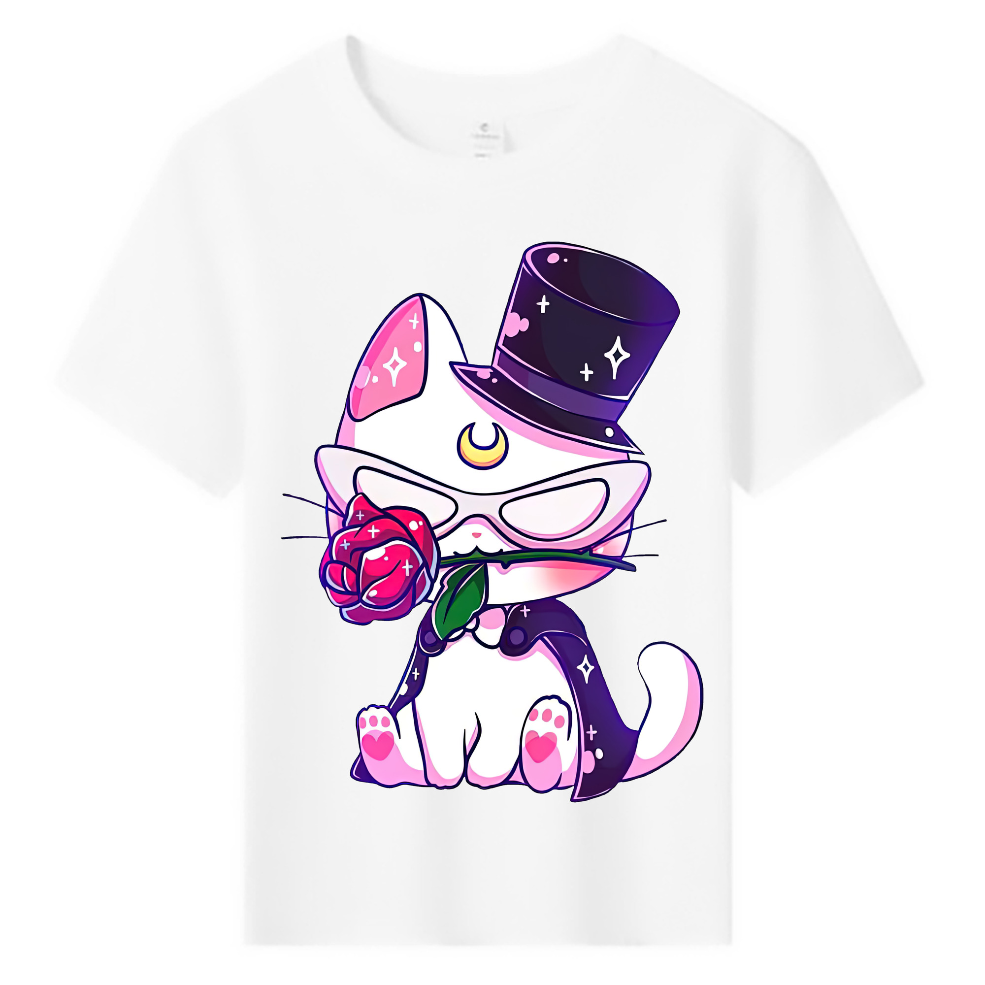 （画像用） 美少女戦士セーラームーン Sailor Moon 綿100％キッズTシャツ（フロントプリント）