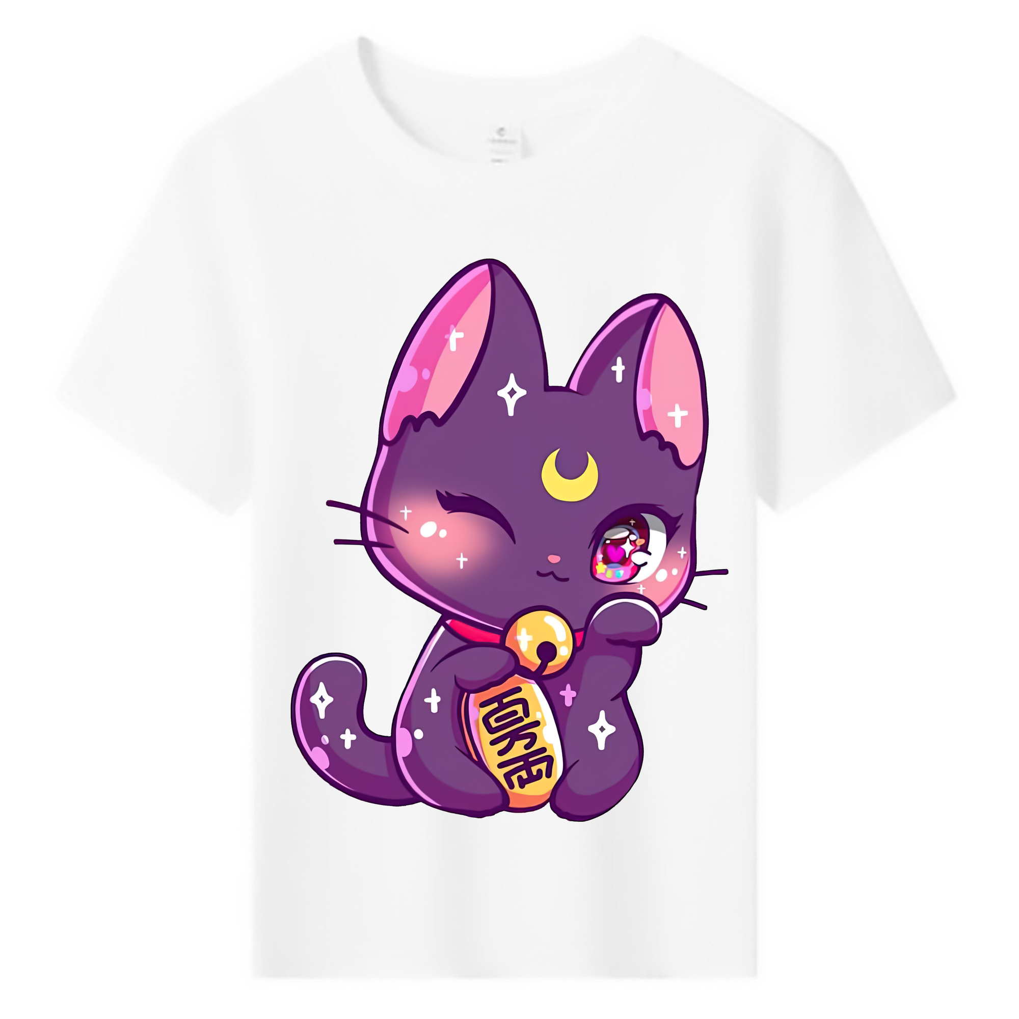 （画像用） 美少女戦士セーラームーン Sailor Moon 綿100％キッズTシャツ（フロントプリント）