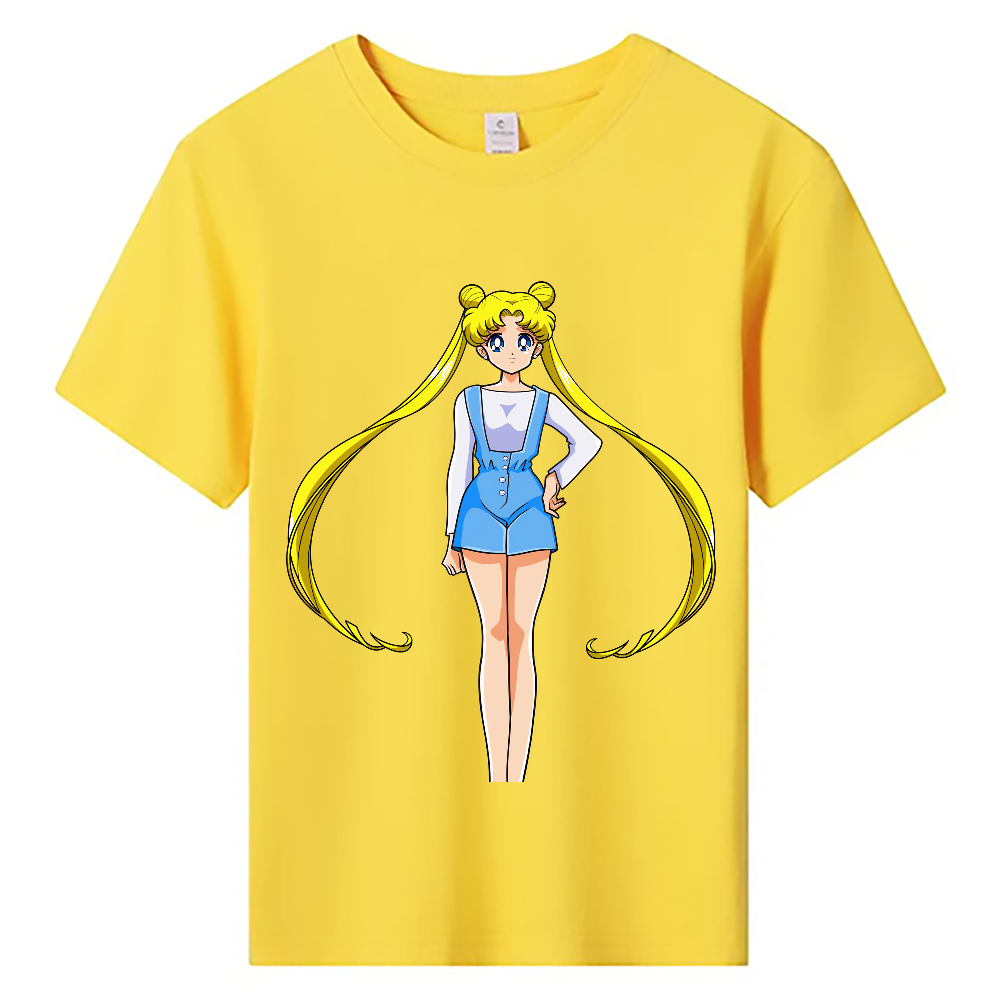 （画像用） 美少女戦士セーラームーン 愛野 美奈子 あいの みなこ Sailor Moon Aino Minako 綿100％キッズTシャツ（フロントプリント）