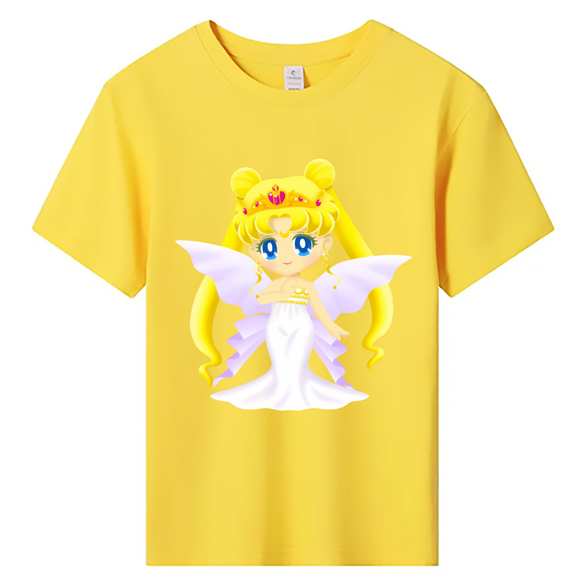 （画像用） 美少女戦士セーラームーン 愛野 美奈子 あいの みなこ Sailor Moon Aino Minako 綿100％キッズTシャツ（フロントプリント）