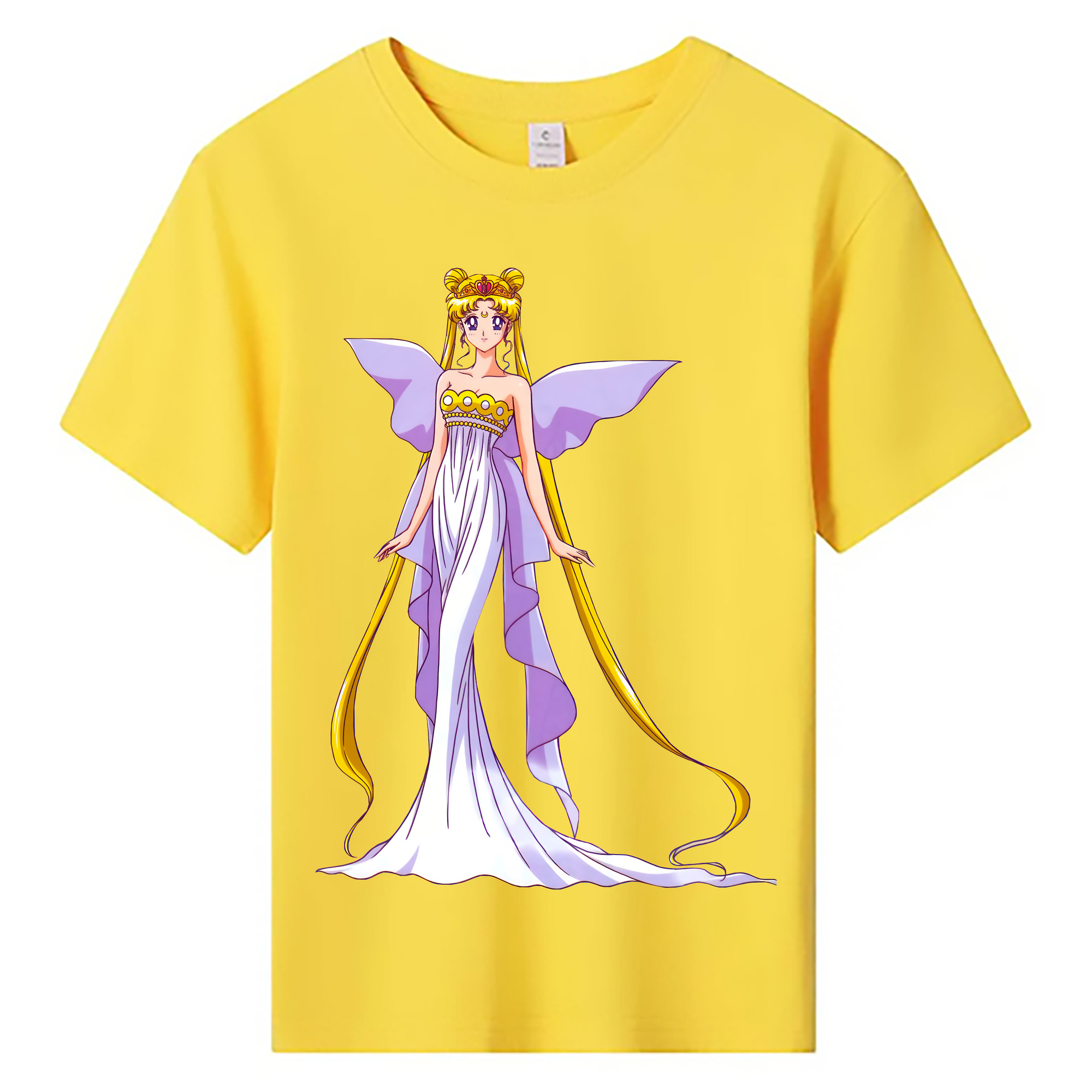 （画像用） 美少女戦士セーラームーン 愛野 美奈子 あいの みなこ Sailor Moon Aino Minako 綿100％キッズTシャツ（フロントプリント）