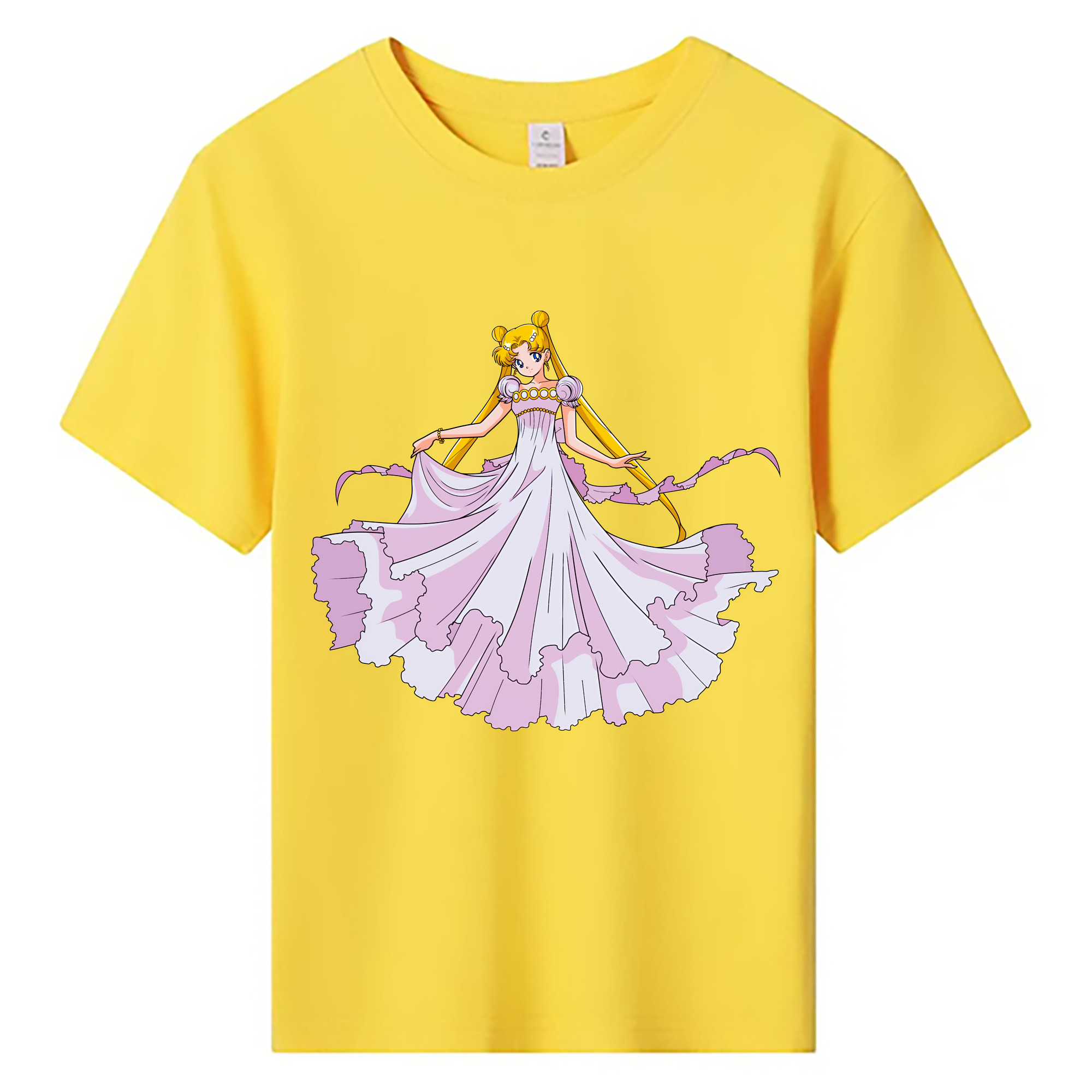 （画像用） 美少女戦士セーラームーン 愛野 美奈子 あいの みなこ Sailor Moon Aino Minako 綿100％キッズTシャツ（フロントプリント）