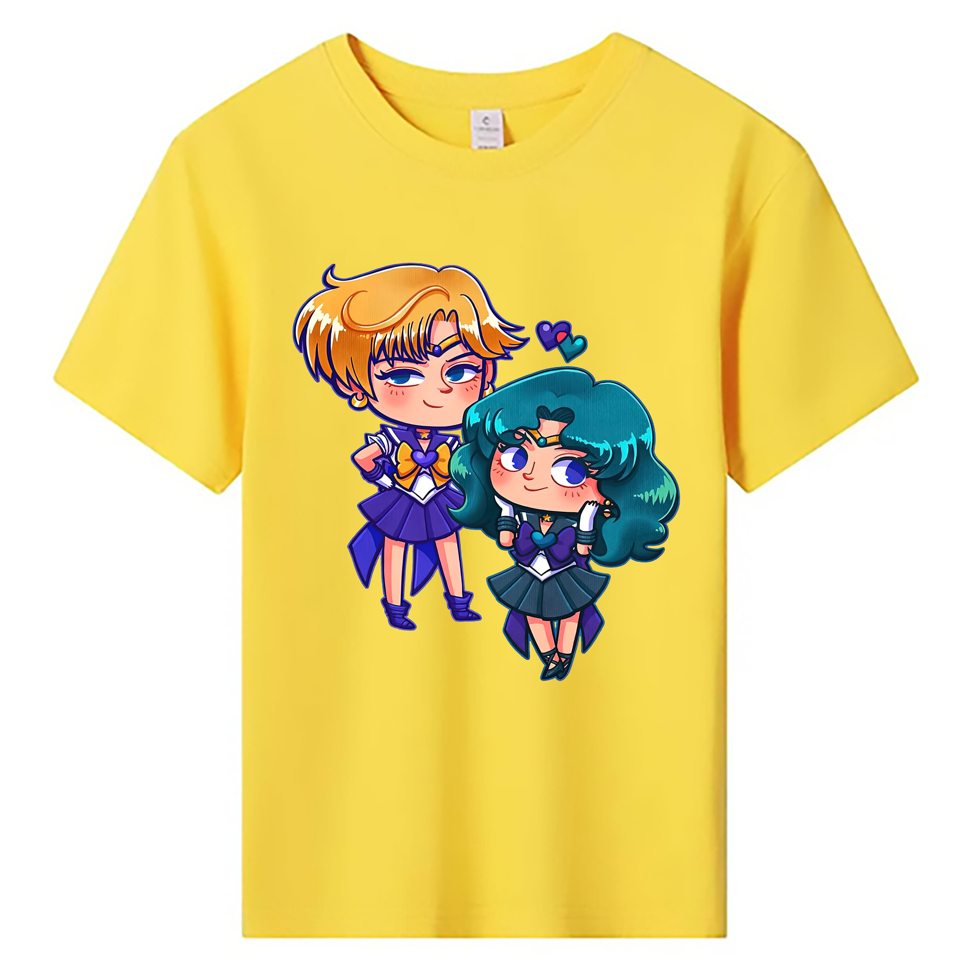 （画像用） 美少女戦士セーラームーン 天王はるか Sailor Moon Tenoh Haruka 綿100％キッズTシャツ（フロントプリント）