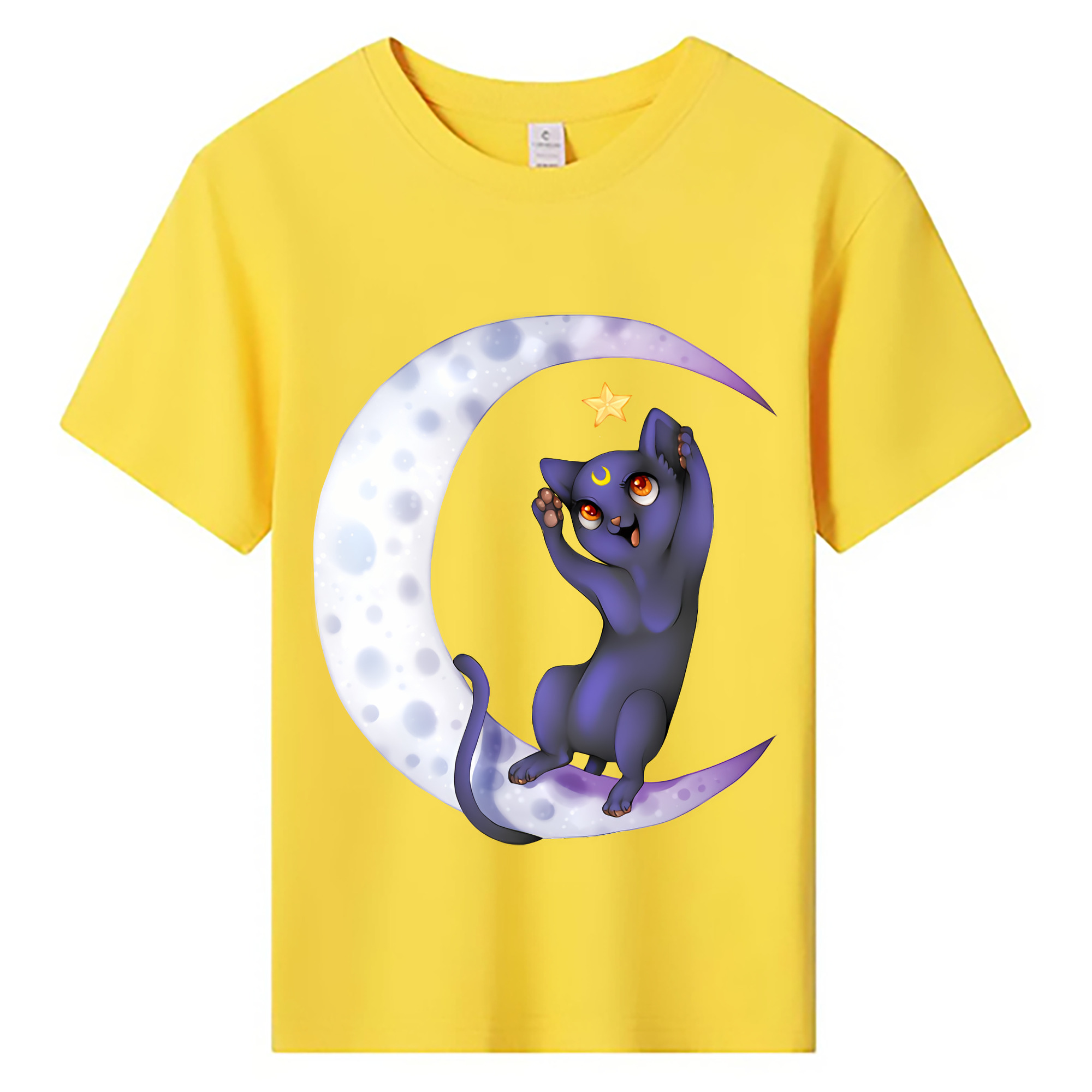 （画像用） 美少女戦士セーラームーン Sailor Moon 綿100％キッズTシャツ（フロントプリント）