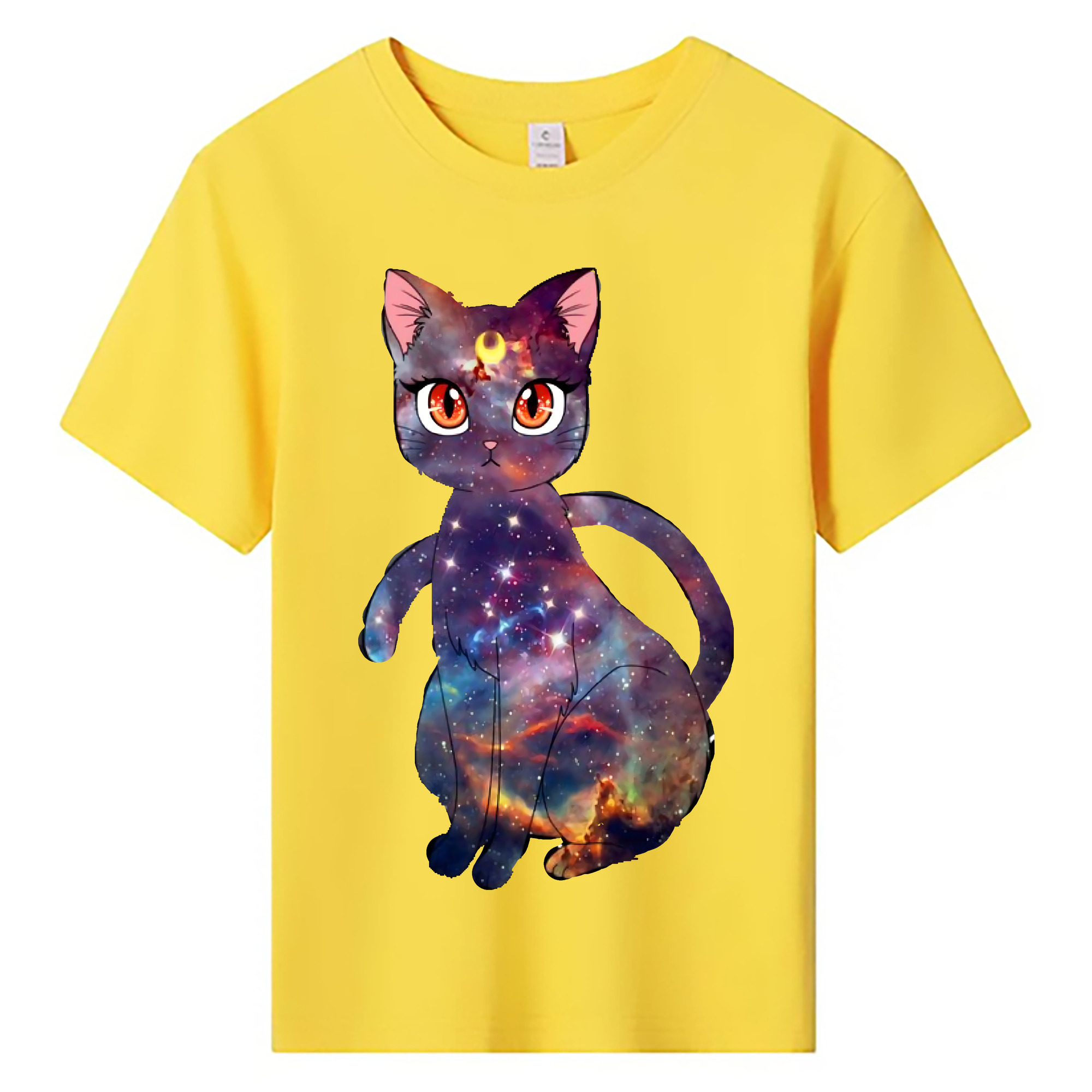（画像用） 美少女戦士セーラームーン Sailor Moon 綿100％キッズTシャツ（フロントプリント）