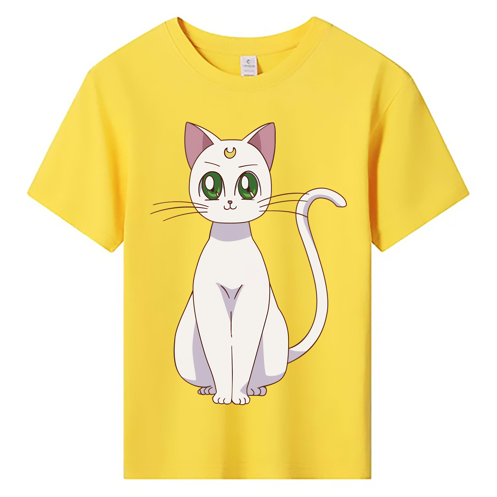 （画像用） 美少女戦士セーラームーン Sailor Moon 綿100％キッズTシャツ（フロントプリント）