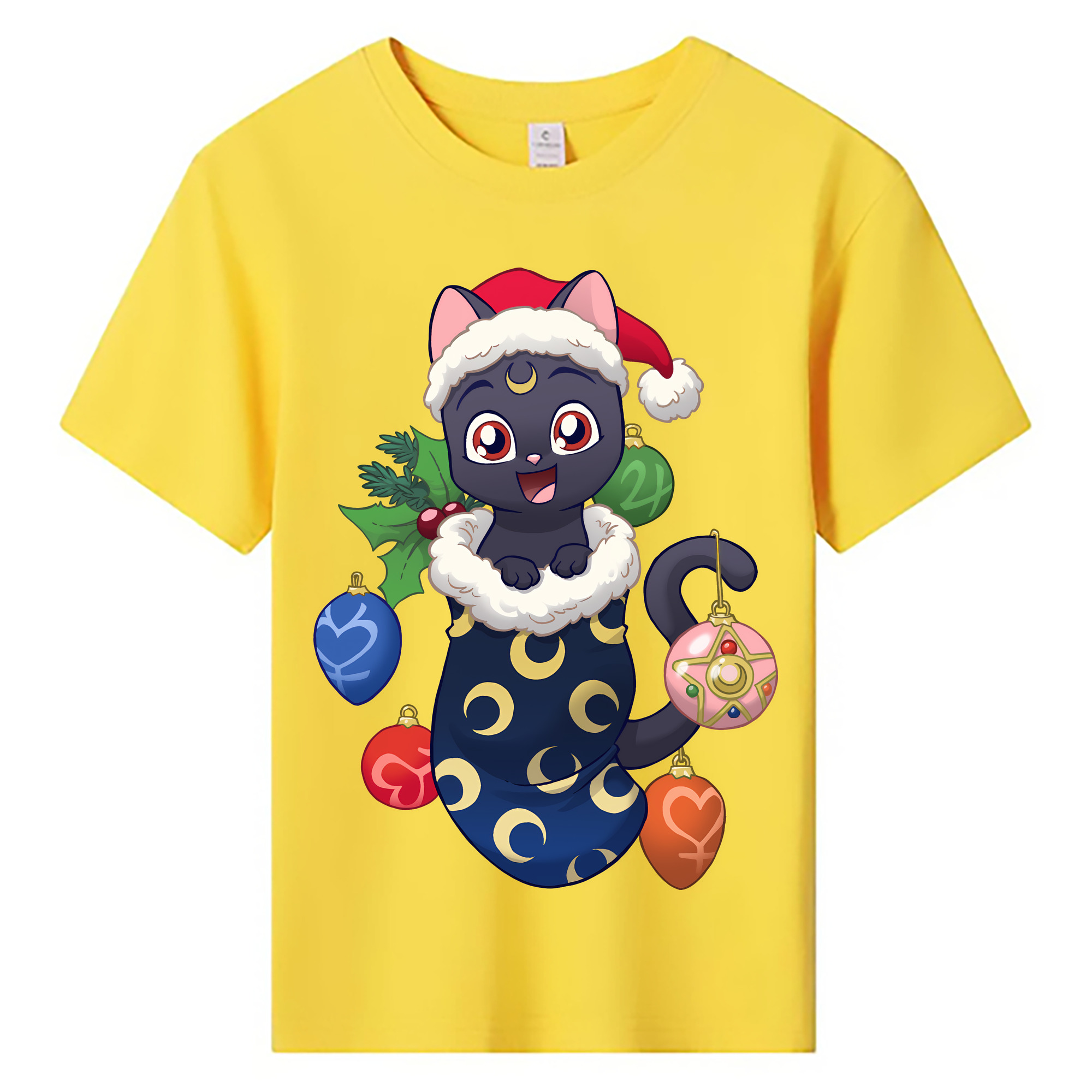 （画像用） 美少女戦士セーラームーン Sailor Moon 綿100％キッズTシャツ（フロントプリント）