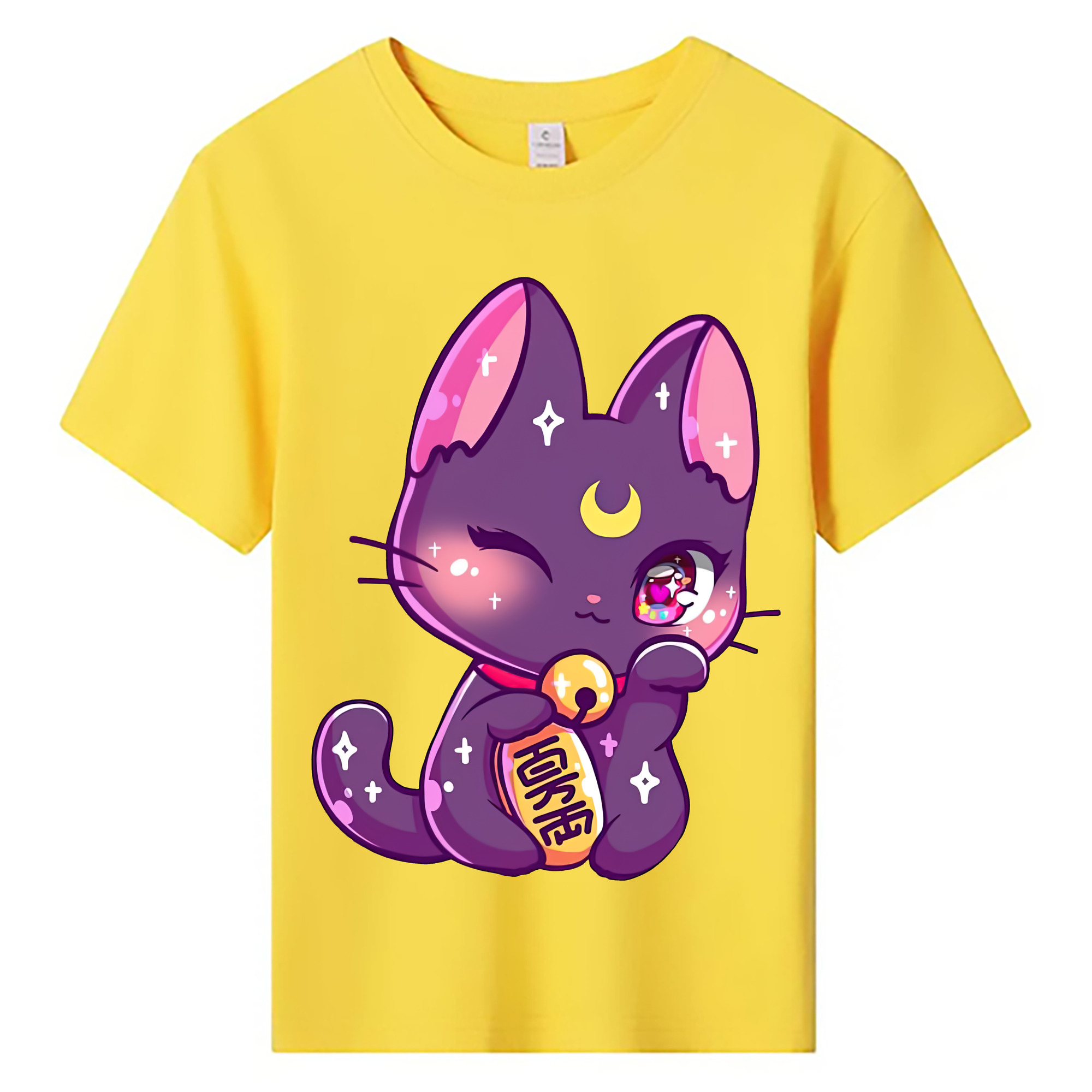 （画像用） 美少女戦士セーラームーン Sailor Moon 綿100％キッズTシャツ（フロントプリント）