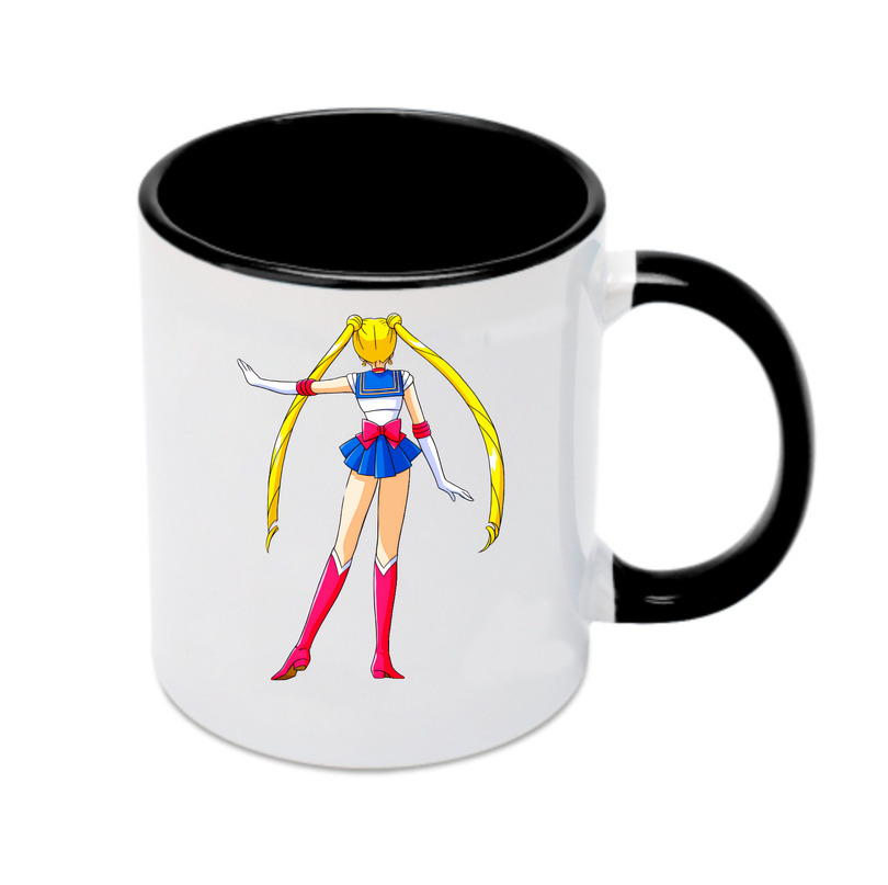 （画像用） 美少女戦士セーラームーン 月野 うさぎ つきの うさぎ Sailor Moon Tsukino Usagi カラーマグカップ