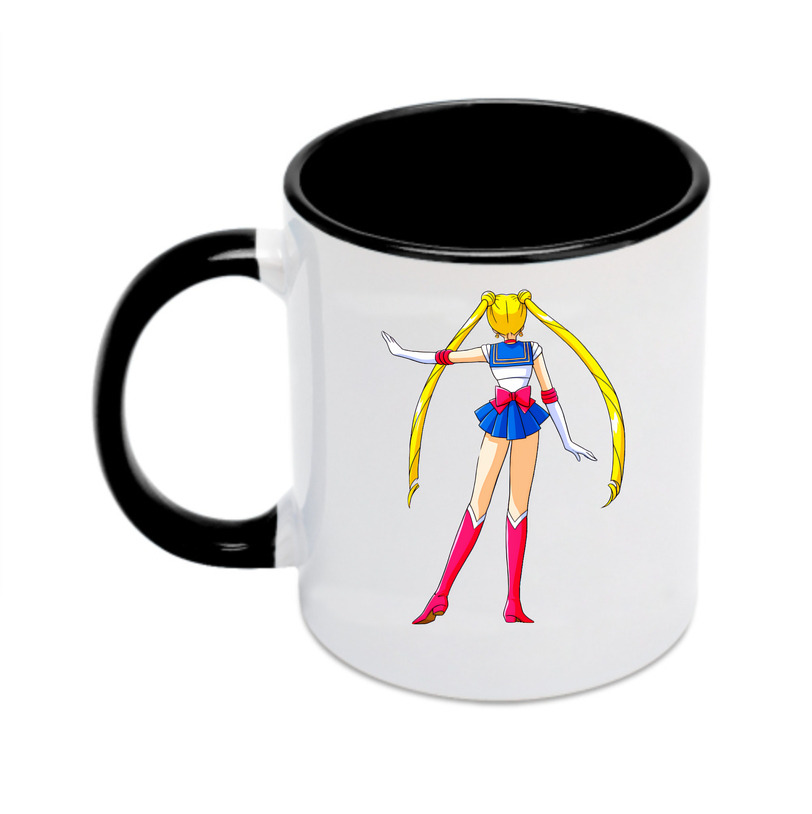 （画像用） 美少女戦士セーラームーン 月野 うさぎ つきの うさぎ Sailor Moon Tsukino Usagi カラーマグカップ