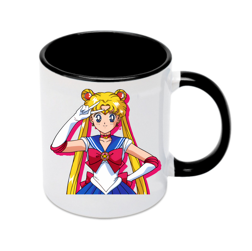 （画像用） 美少女戦士セーラームーン 月野 うさぎ つきの うさぎ Sailor Moon Tsukino Usagi カラーマグカップ