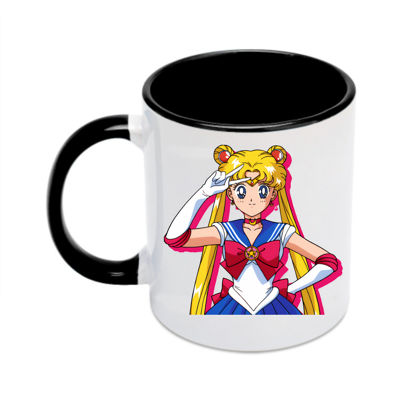 （画像用） 美少女戦士セーラームーン 月野 うさぎ つきの うさぎ Sailor Moon Tsukino Usagi カラーマグカップ
