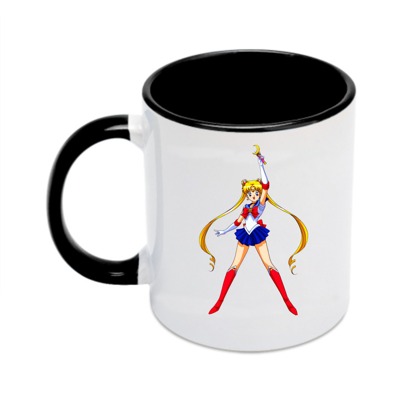 （画像用） 美少女戦士セーラームーン 月野 うさぎ つきの うさぎ Sailor Moon Tsukino Usagi カラーマグカップ