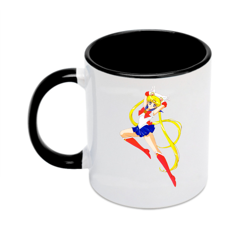 （画像用） 美少女戦士セーラームーン 月野 うさぎ つきの うさぎ Sailor Moon Tsukino Usagi カラーマグカップ