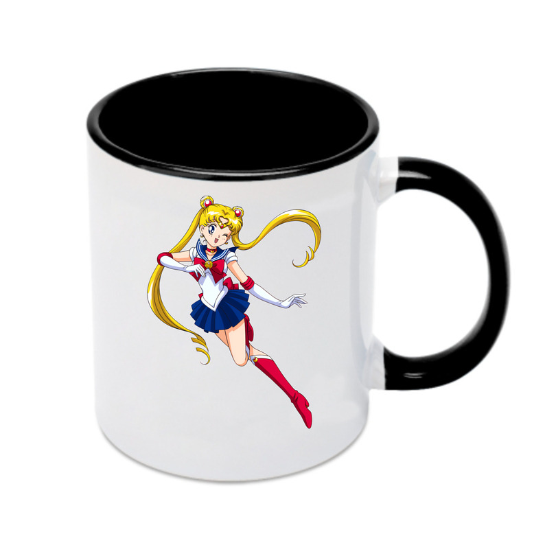 （画像用） 美少女戦士セーラームーン 月野 うさぎ つきの うさぎ Sailor Moon Tsukino Usagi カラーマグカップ