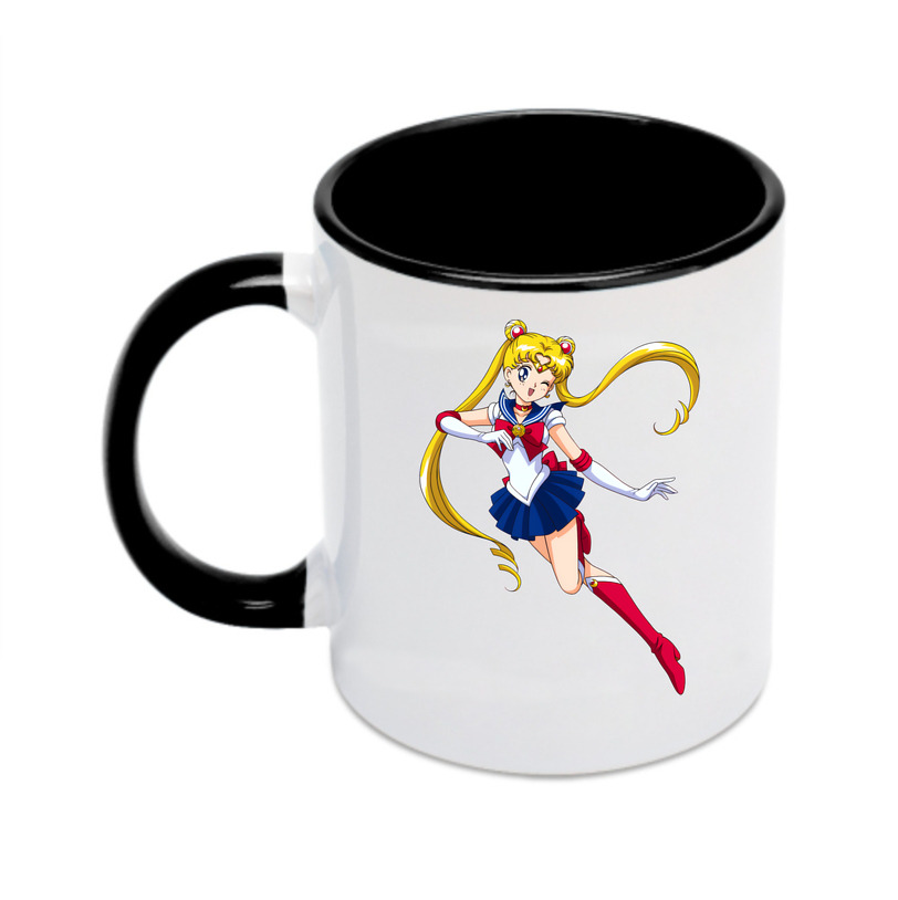 （画像用） 美少女戦士セーラームーン 月野 うさぎ つきの うさぎ Sailor Moon Tsukino Usagi カラーマグカップ