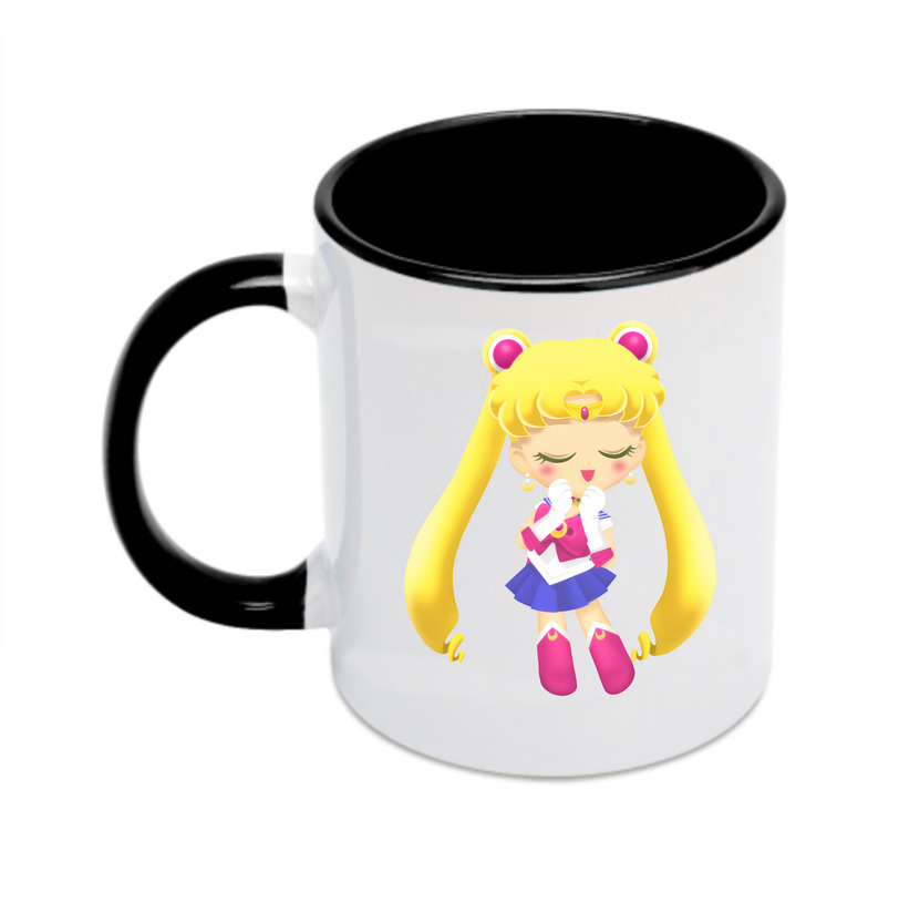 （画像用） 美少女戦士セーラームーン 月野 うさぎ つきの うさぎ Sailor Moon Tsukino Usagi カラーマグカップ
