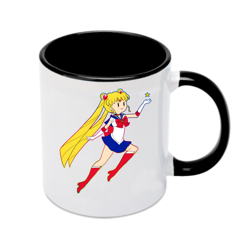 （画像用） 美少女戦士セーラームーン 月野 うさぎ つきの うさぎ Sailor Moon Tsukino Usagi カラーマグカップ
