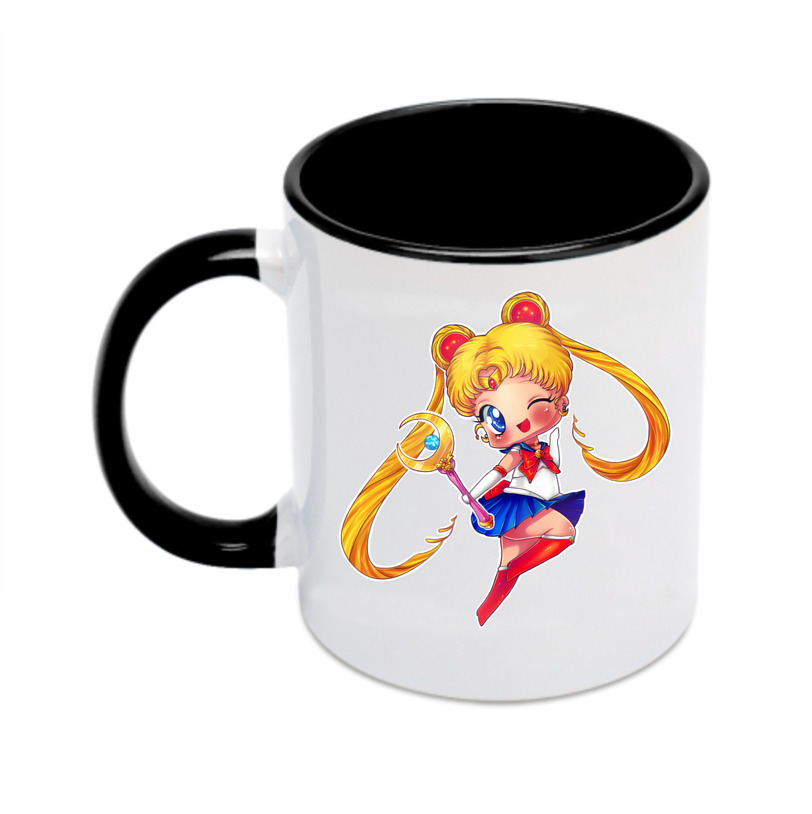 （画像用） 美少女戦士セーラームーン 月野 うさぎ つきの うさぎ Sailor Moon Tsukino Usagi カラーマグカップ