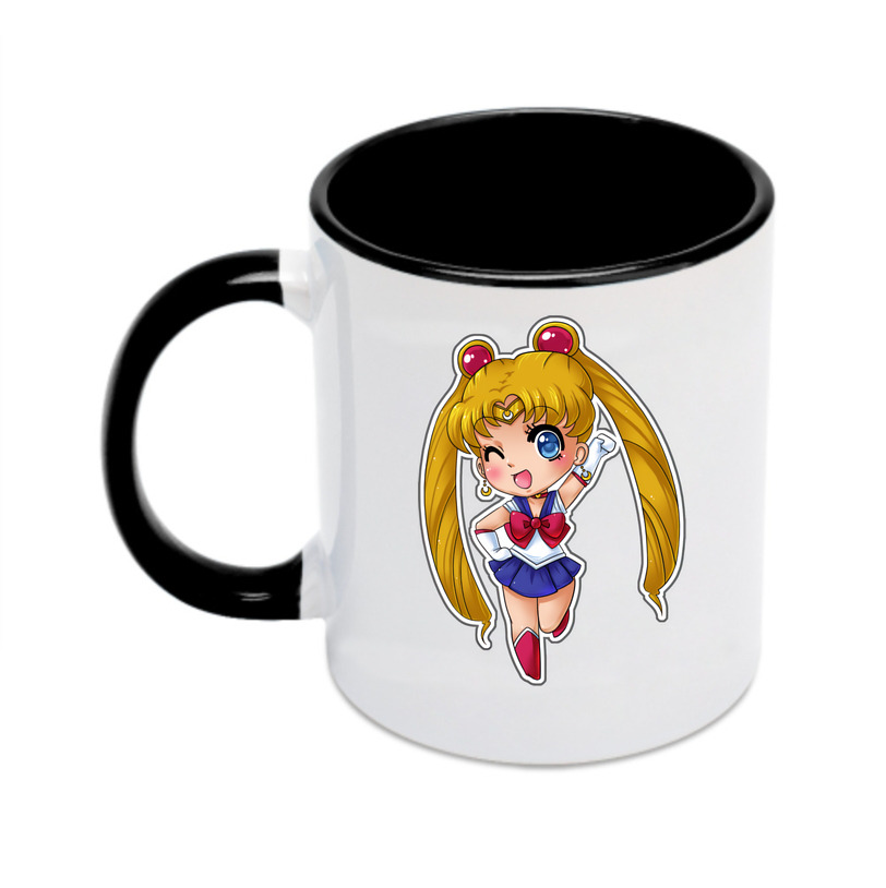 （画像用） 美少女戦士セーラームーン 月野 うさぎ つきの うさぎ Sailor Moon Tsukino Usagi カラーマグカップ