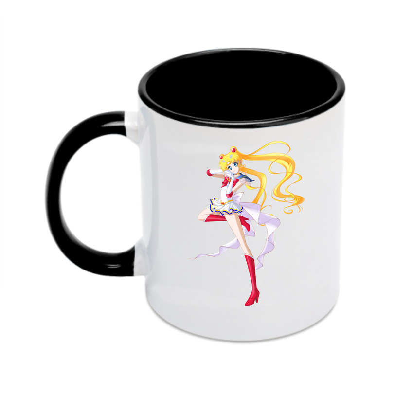 （画像用） 美少女戦士セーラームーン 月野 うさぎ つきの うさぎ Sailor Moon Tsukino Usagi カラーマグカップ